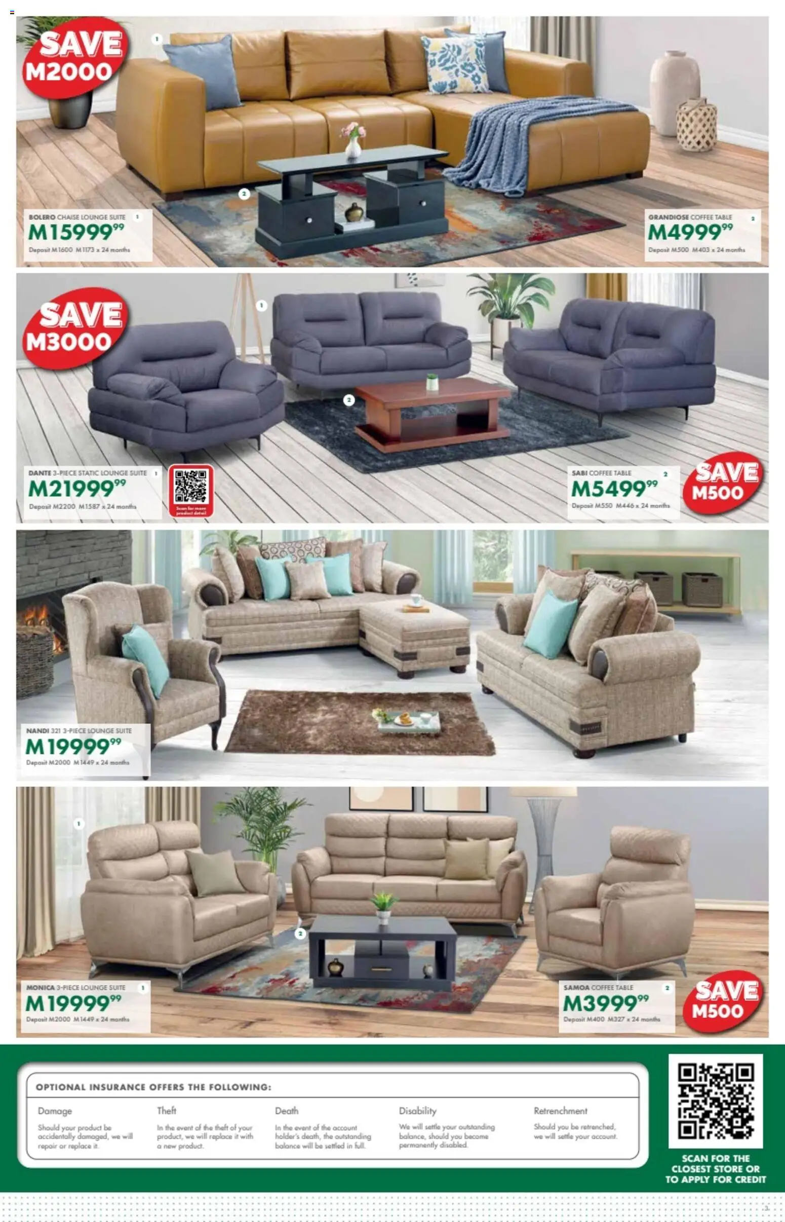New Beares catalogue – valid from 23.02.2026 | Page: 3 | Products: Coffee table, Table, Coffee, Chaise