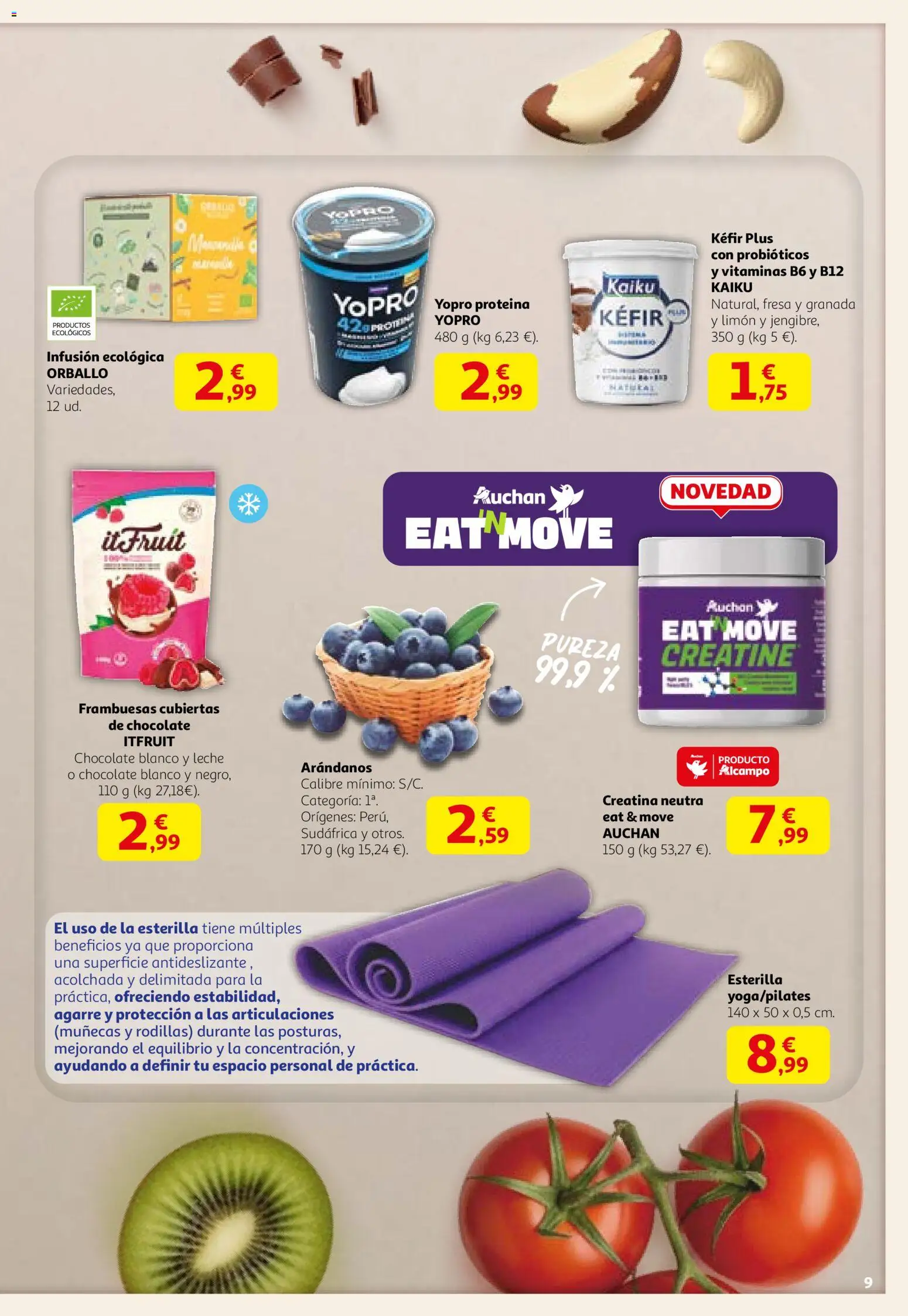 Alcampo - HG Nacional  │ válido desde el 29.01.2026 | Página: 9 | Productos: Leche, Chocolate