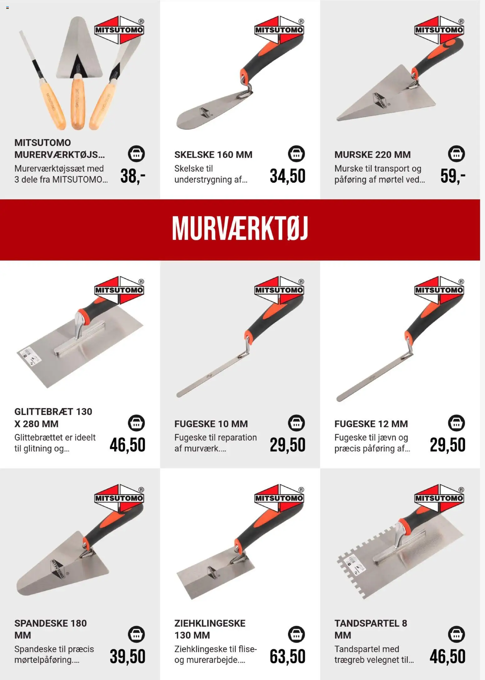 Harald Nyborg tilbudsavis – gyldig fra 31.03.2026 | Side: 44 | Produkter: Mørtel