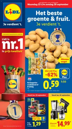 Lidl - Folder week 39 - Voorbeeld van een folder van Lidl, geldig van 22.09.2025