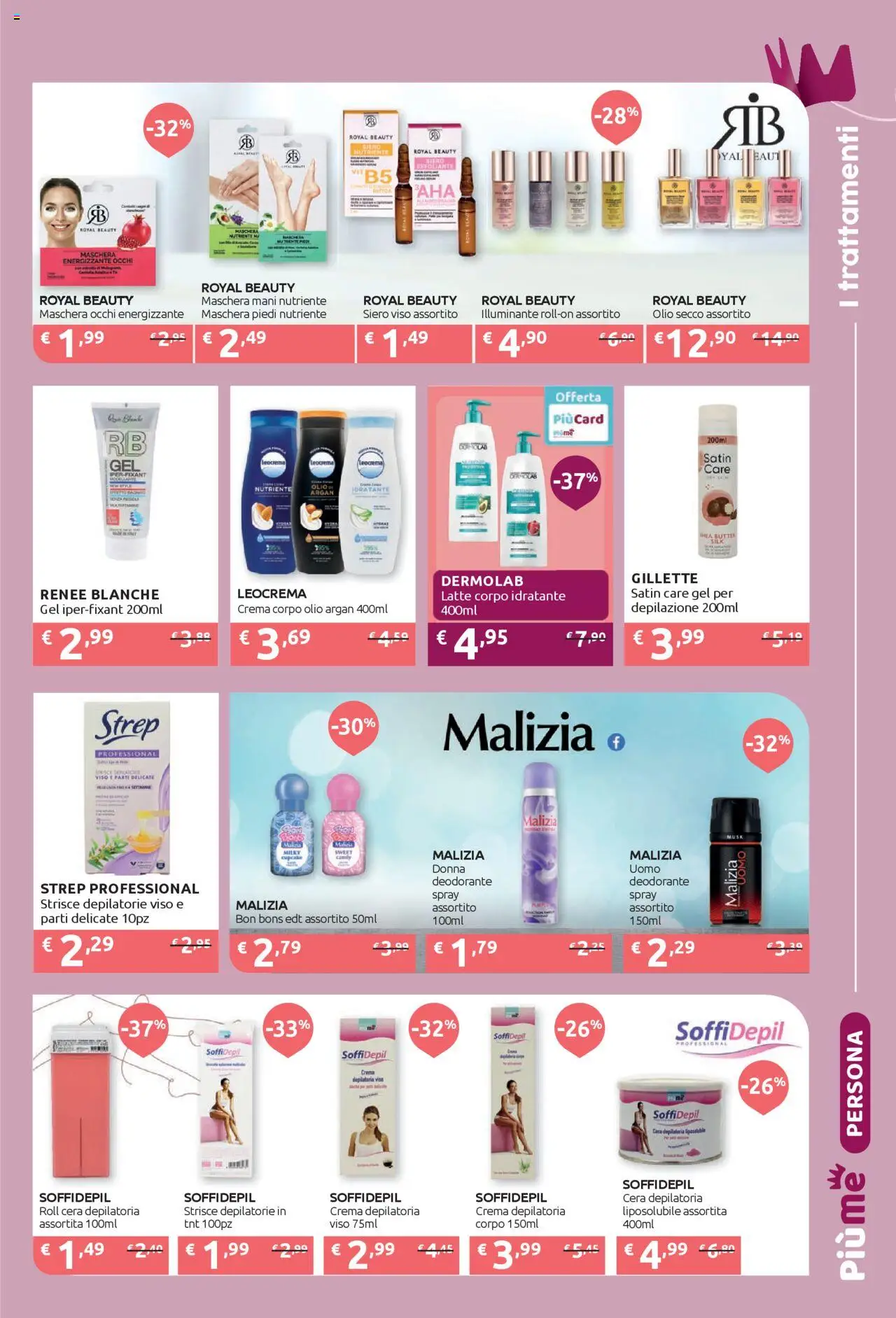 Volantino IperSoap del 04.08.2025 | Pagina: 21 | Prodotti: Maschera, Deodorante, Crema depilatoria, Cera depilatoria