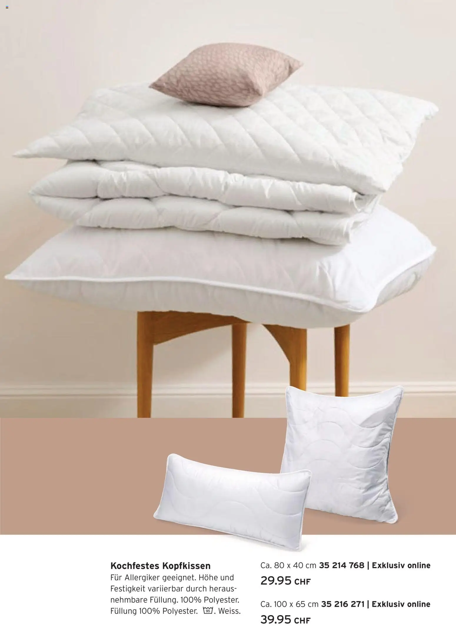 Tchibo aktionen Ein Leben in Balance – gültig ab 24.03.2026 | Seite: 24 | Produkte: Kopfkissen