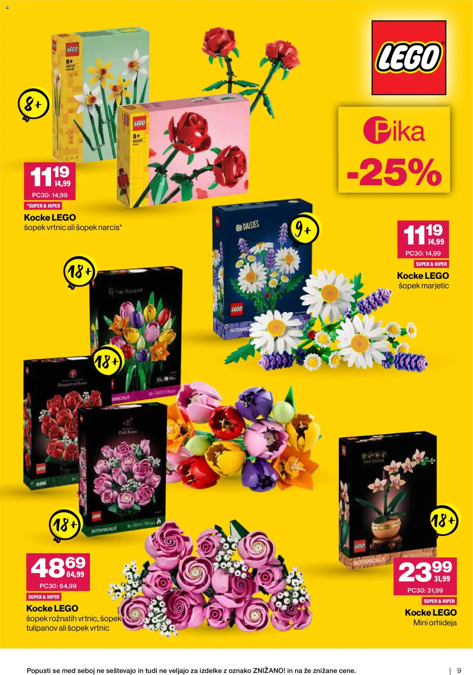 Novi Mercator katalog ponudbe – veljaven od 11.02.2026 | Stran: 9 | Izdelki: Šopek