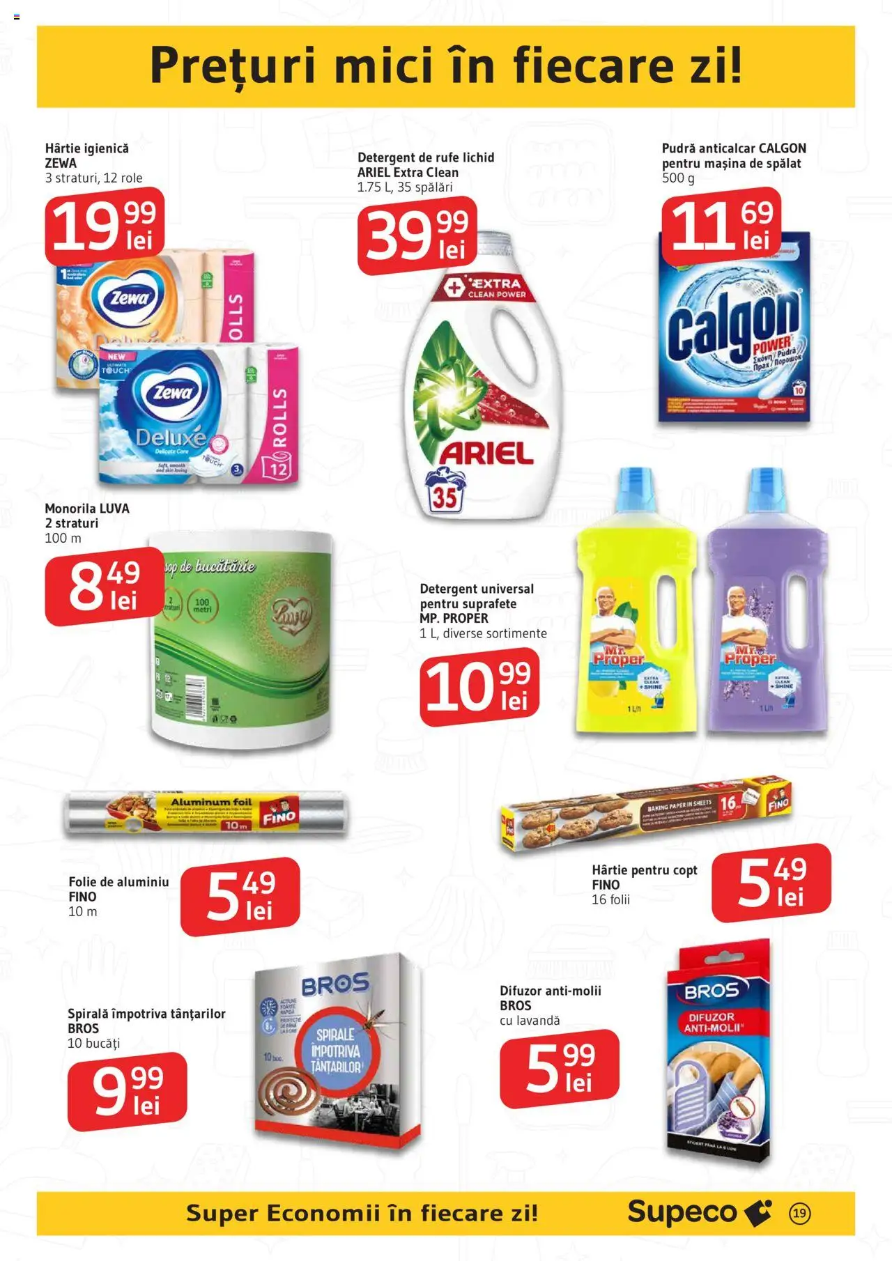 Catalog Supeco – valabil de la 07.08.2025 | Pagină: 19 | Produse: Pomelo, Mașină De Spălat, Role, Pudră