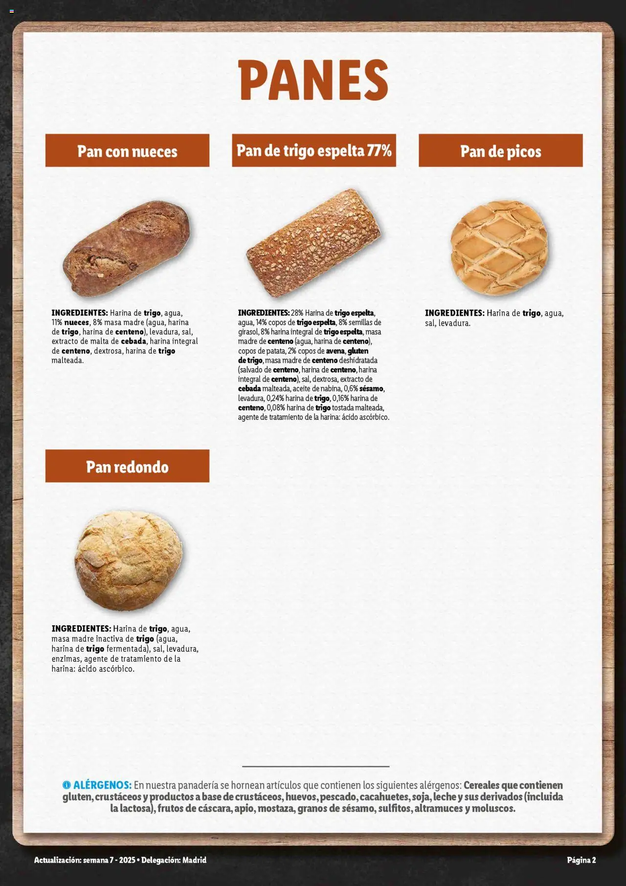 Lidl folleto │ válido desde el 28.04.2025 | Página: 2 | Productos: Κρεμάστρα, Leche, Cereales, Panadería