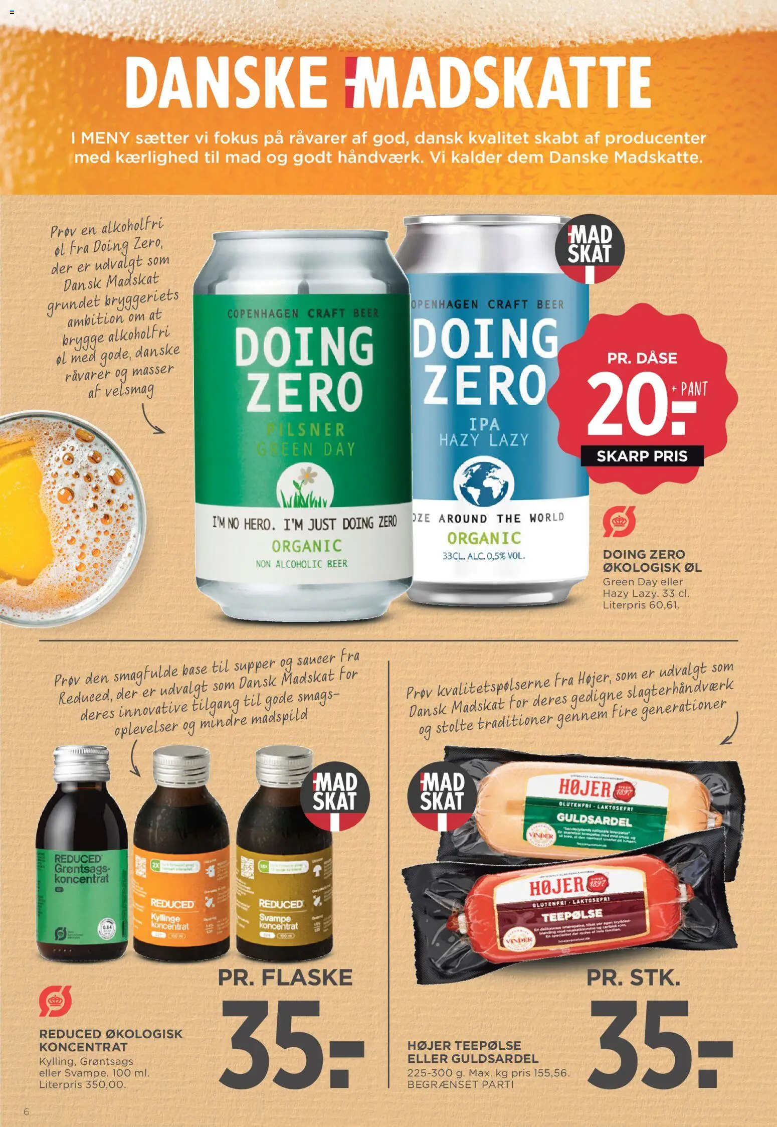 Meny tilbudsavis – gyldig fra 17.04.2026 | Side: 7 | Produkter: Svampe, Øl, Is, Søm