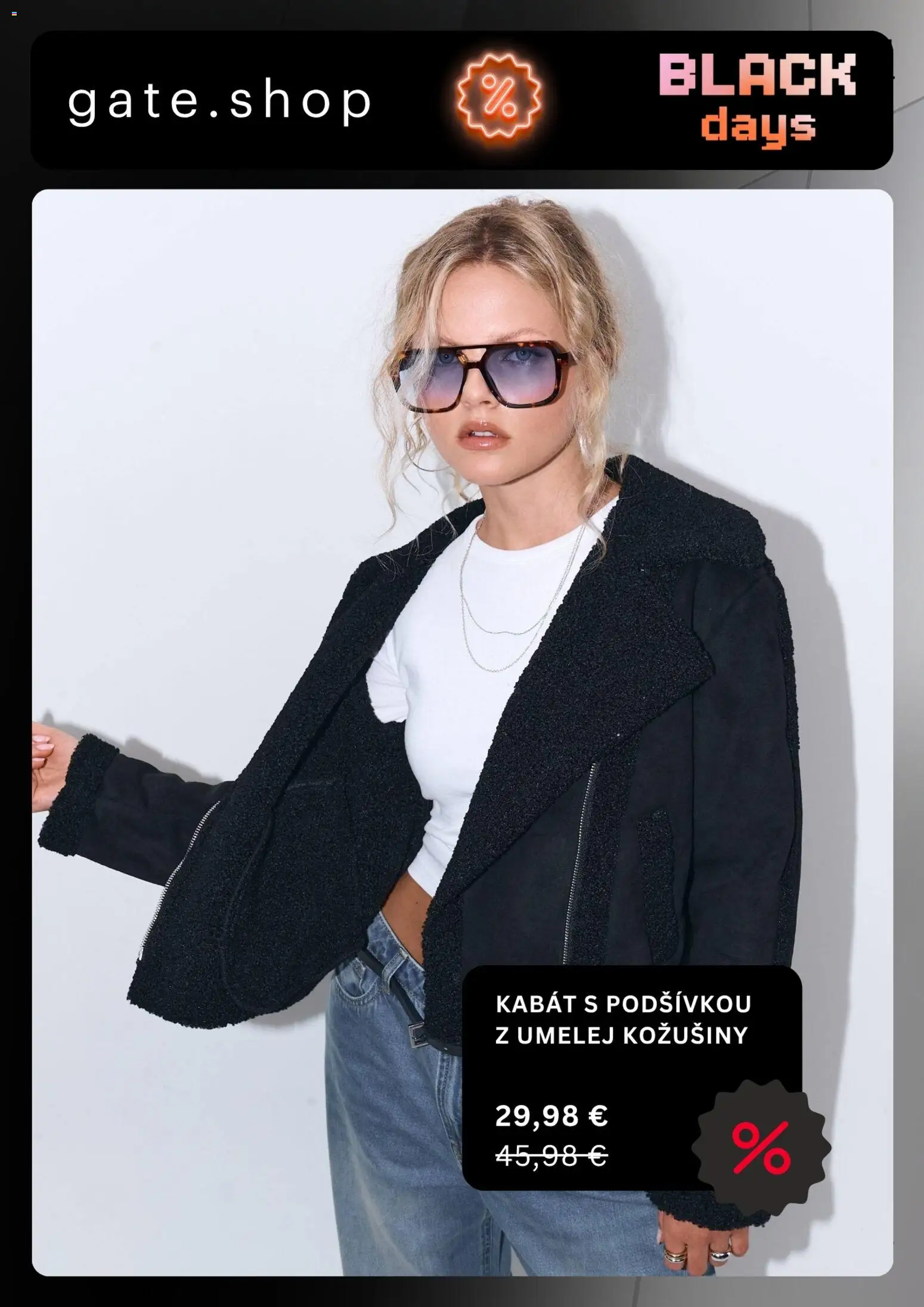 Nové GATE akcie – leták je platný od 07.11.2025 | Strana: 8 | Produkty: Kabát