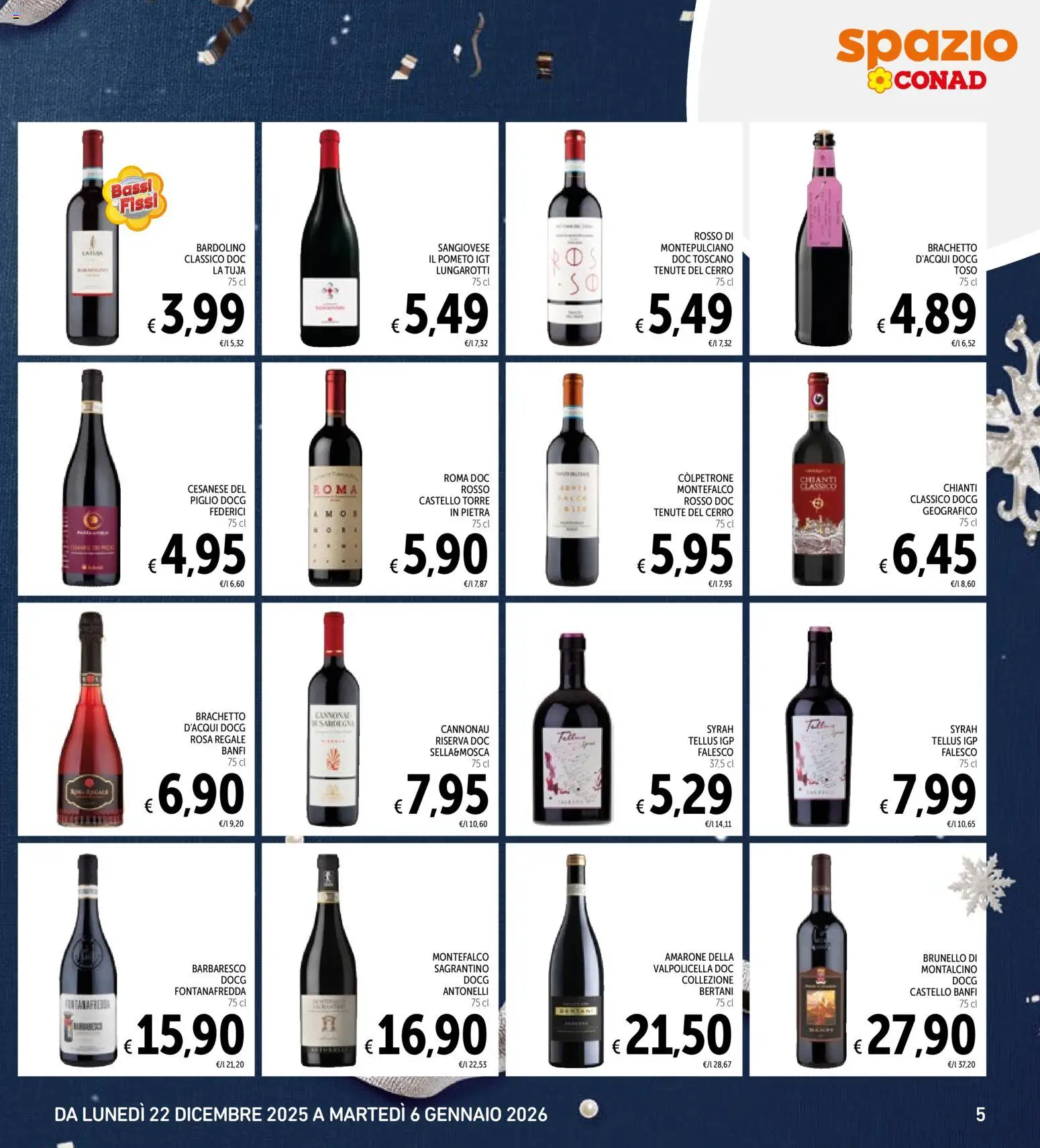 Volantino Spazio Conad del 22.12.2025 | Pagina: 5