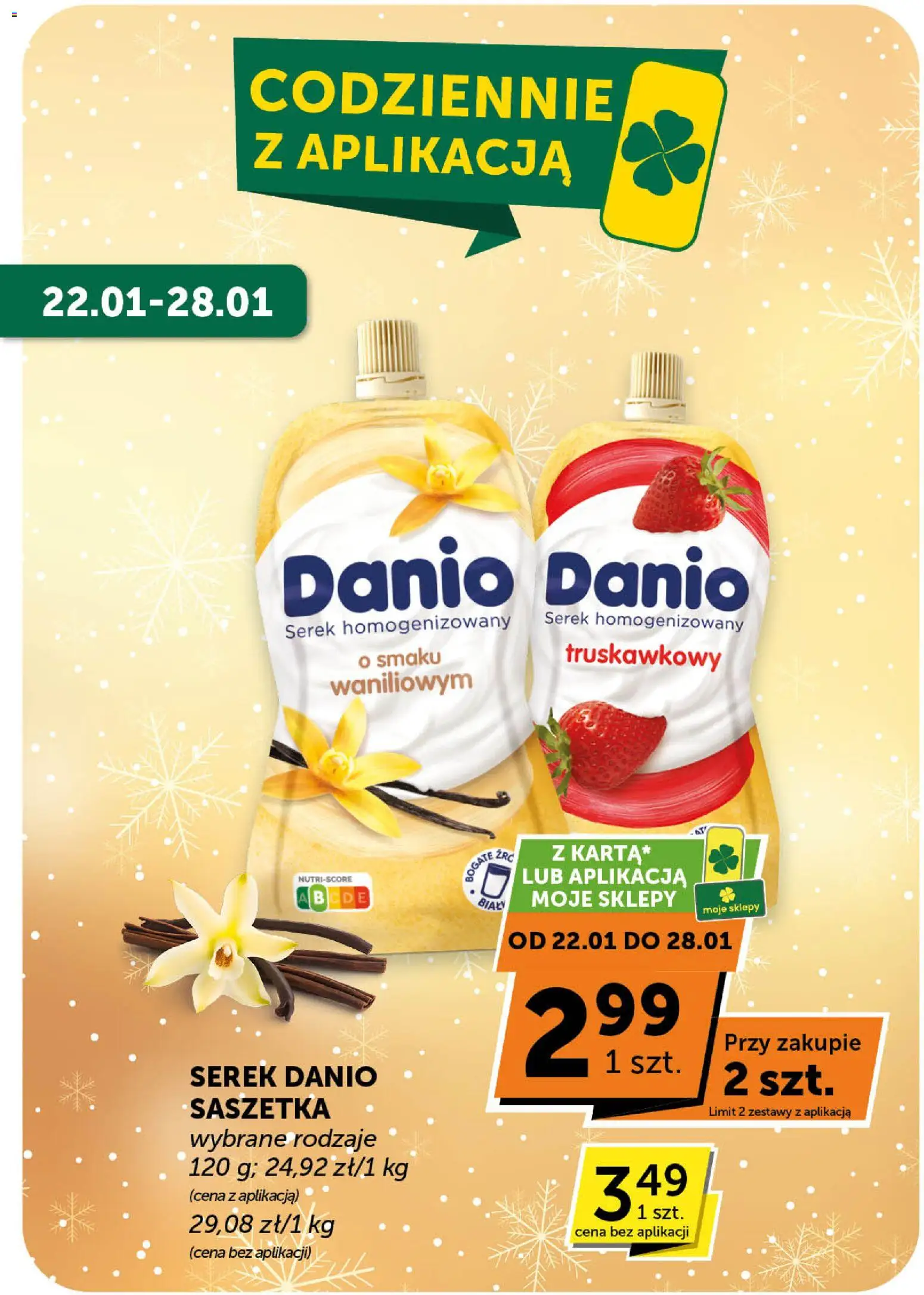 Euro Sklep Gazetka - Minimarket od 22.01.2026 | Strona: 5 | Produkty: Serek homogenizowany, Serek