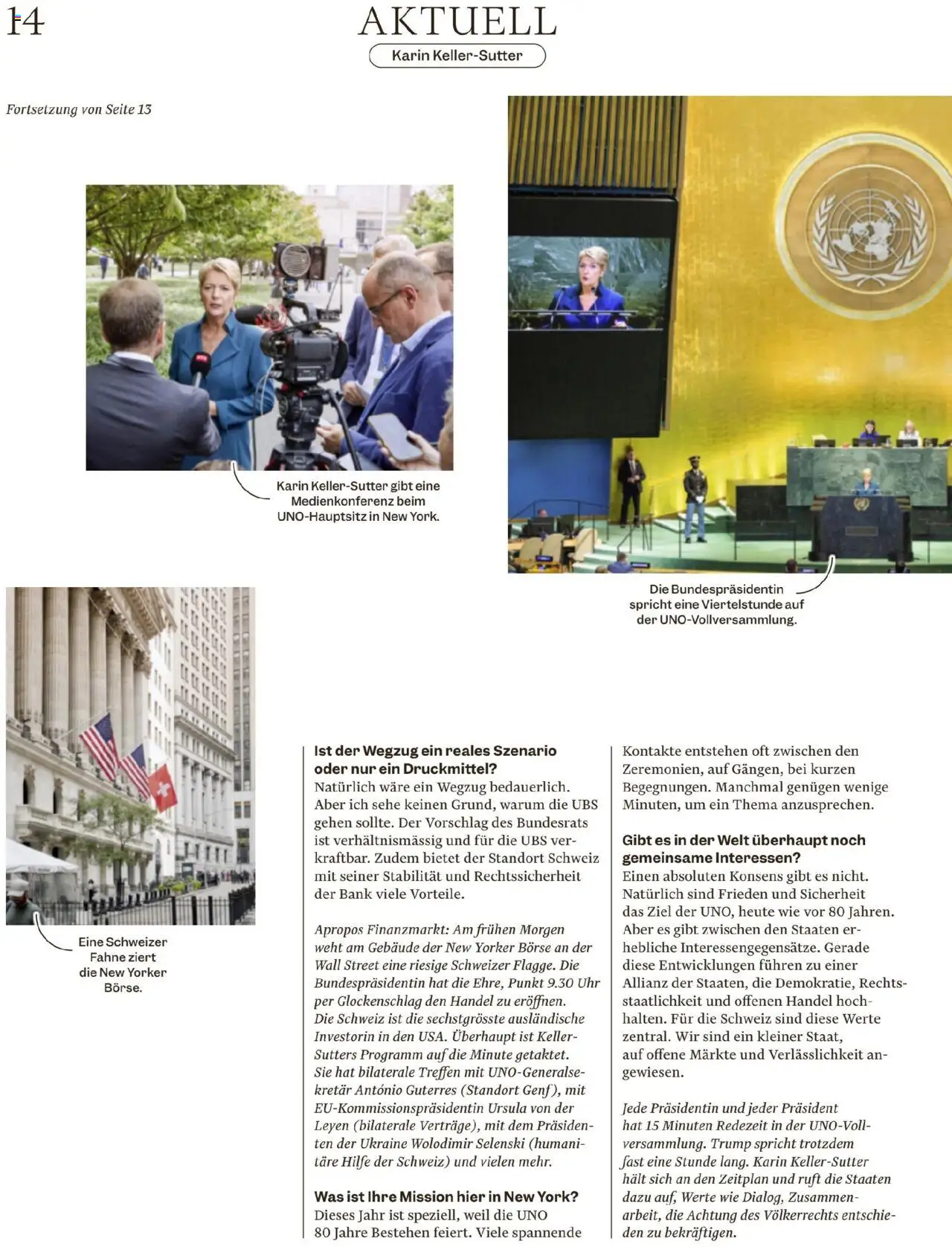 Migros Magazin – gültig ab 06.10.2025 | Seite: 14 | Produkte: Uhr