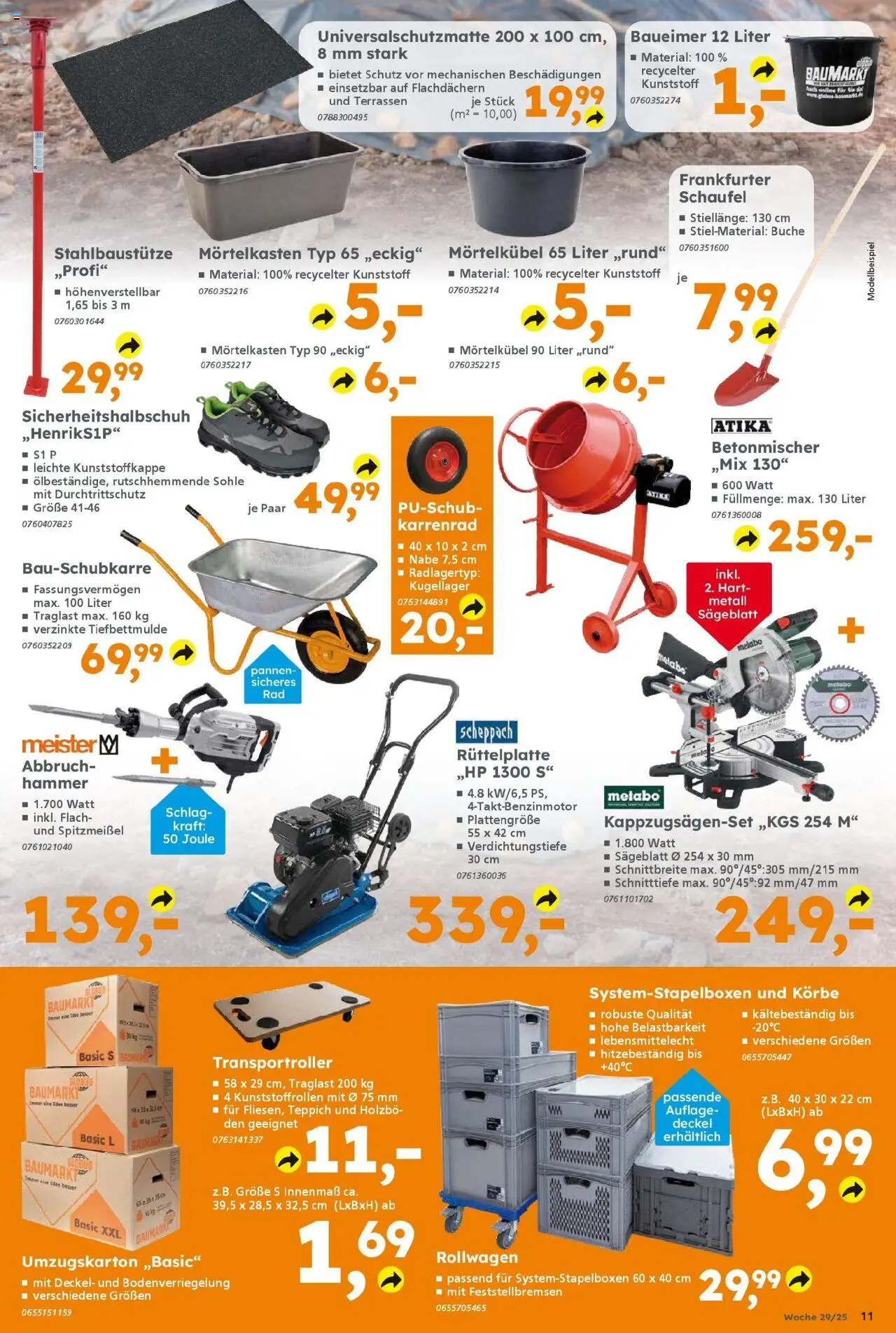 Globus Baumarkt prospekt Sankt Wendel	 – gültig ab 13.07.2025 | Seite: 11 | Produkte: Teppich