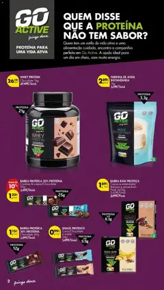 Pré-visualização BARRA RAW PROTEICA Cacau e amendoim/ Banana e amendoim Pack 3x35g, Barra raw proteica cacau e amendoim/ banana e amendoim pack 3x35g válido de 12.02.2026 | Página: 2