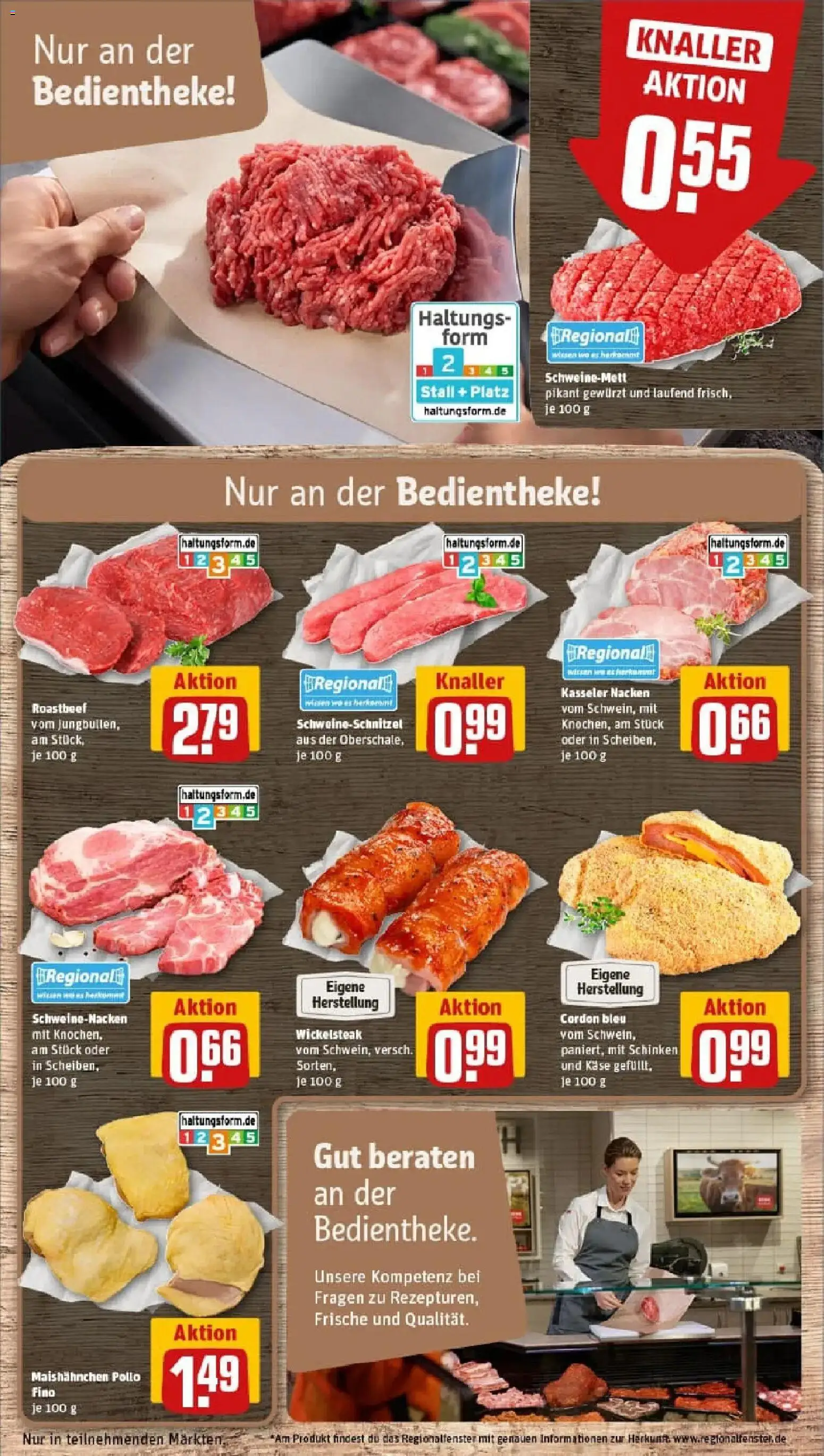Rewe prospekt Vechta	 – gültig ab 29.12.2025 | Seite: 10 | Produkte: Käse, Schweinenacken, Roastbeef, Schinken