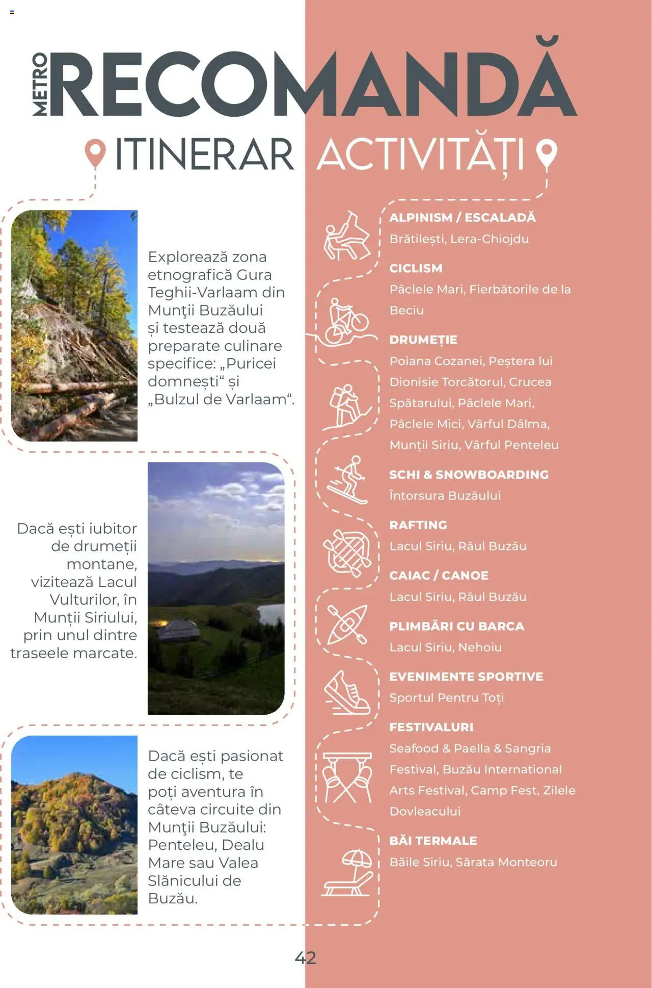 Metro catalog - Ghid de călătorie România – valabil de la 01.08.2025 | Pagină: 42
