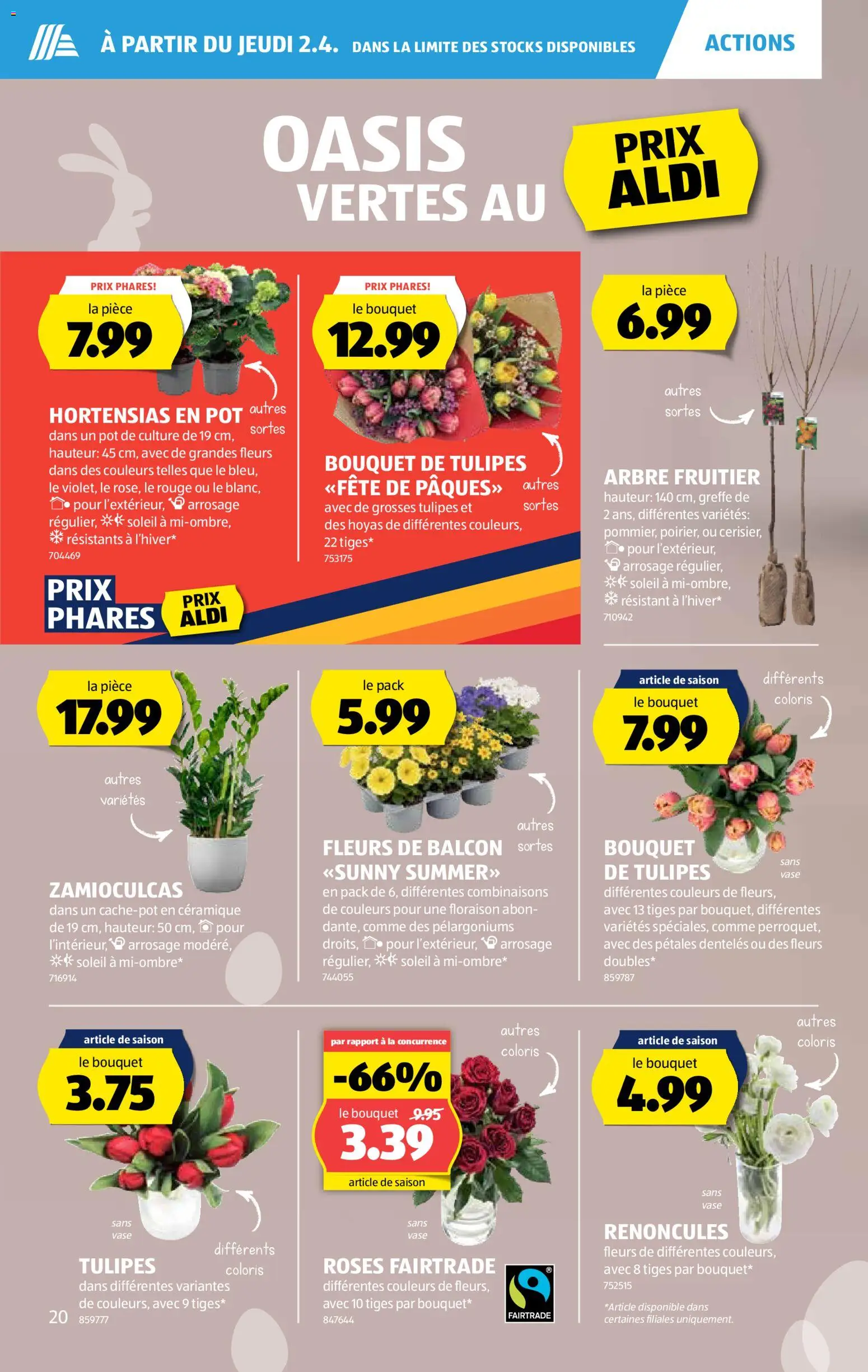 Aldi aktionen FR – gültig ab 02.04.2026 | Seite: 21 | Produkte: Vase, Rouge