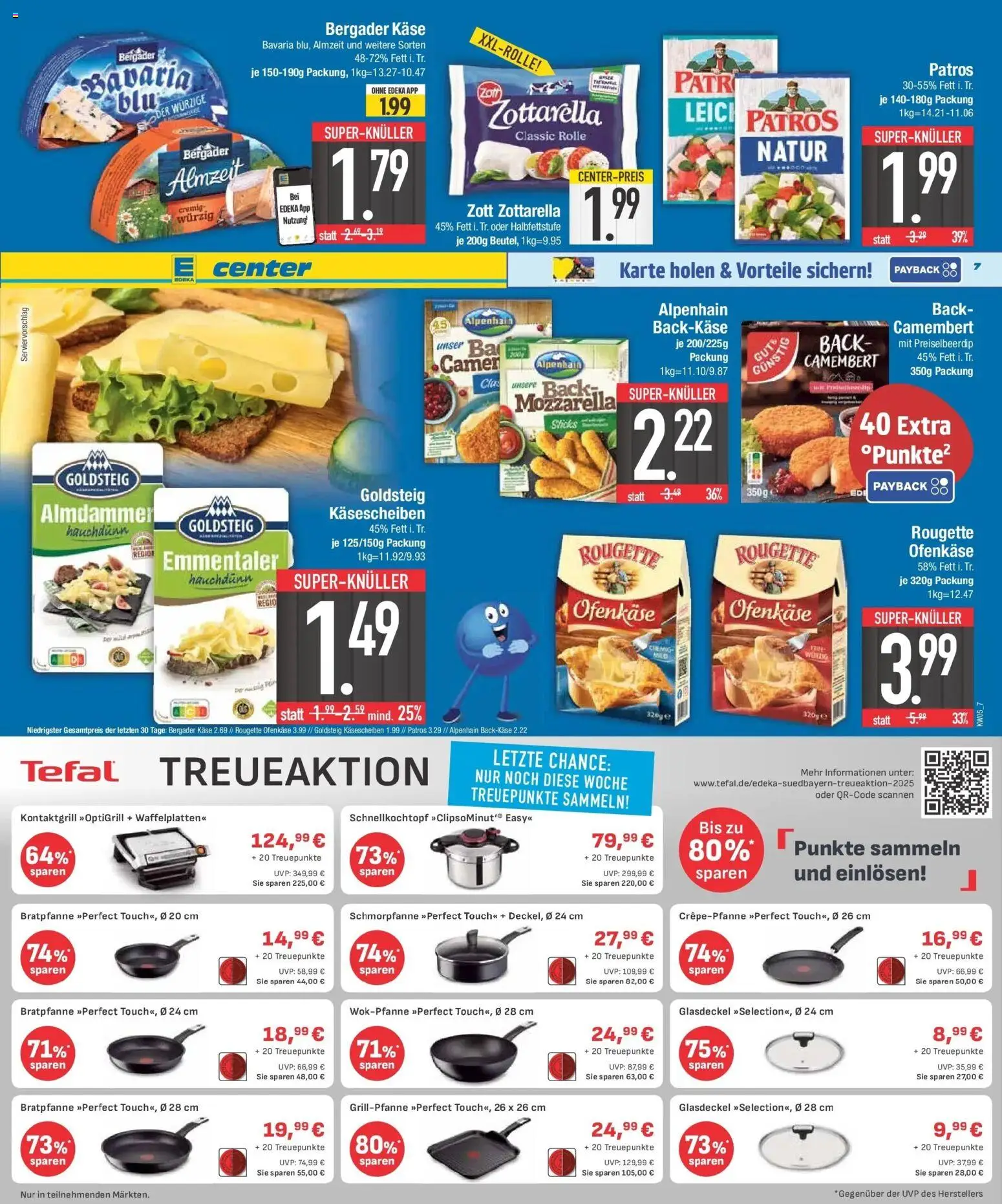 Edeka prospekt Augsburg-Göggingen	 – gültig ab 26.01.2026 | Seite: 7 | Produkte: Grill, Rougette ofenkase, Patros, Wok