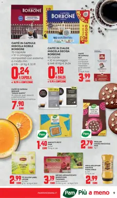 Volantino Panorama del 11.09.2025 | Pagina: 9 | Prodotti: Tè, Nocciole, Frollini, Caffè in cialde