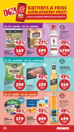 PENNY TO GO PALOTÁS SALÁTAKEVERÉK, 150 g - amely érvényes a következő dátumtól: 22.10.2025 | Oldal: 29