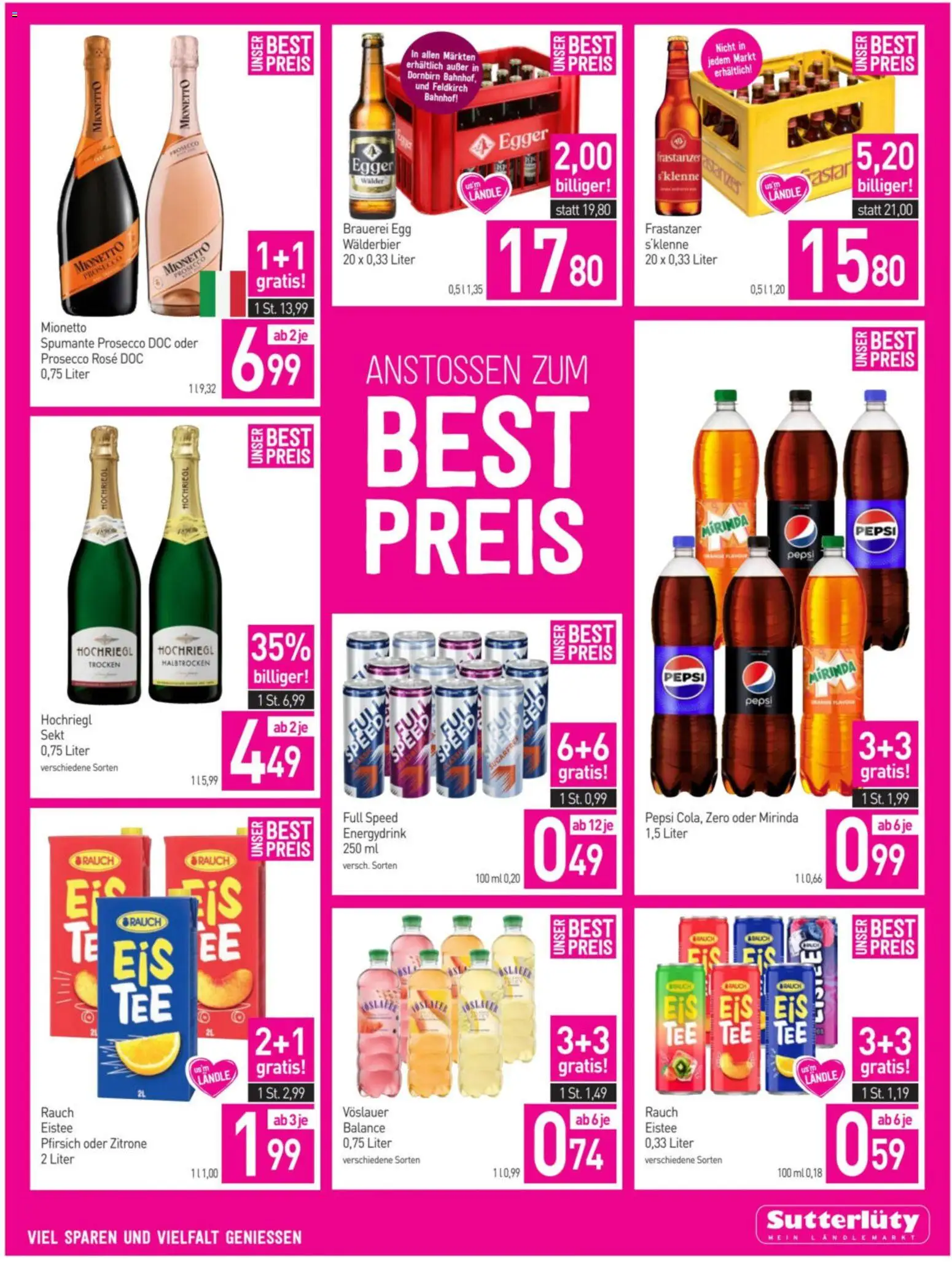 Sutterlüty Flugblatt gültig ab 05.11.2025 | Seite: 15 | Produkte: Zitrone, Pfirsich