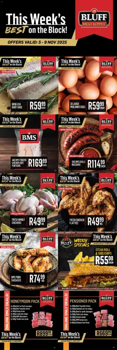 Bluff Meat Supply specials catalogue – valid from 05.11.2025