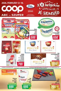 COOP Szolnok Akciós újság - amely érvényes a következő dátumtól: 12.02.2026