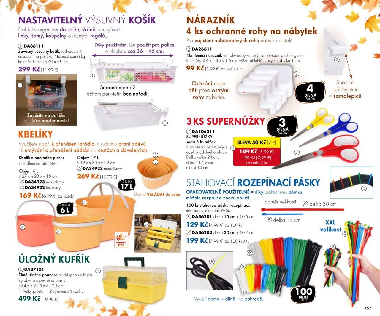 Dedra Katalog september 2025 │ platný od 01.09.2025 | Strana: 48 | Produkty: Organizér, Police