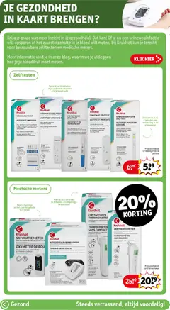 Kruidvat folder week 8 - Voorbeeld van een folder van Kruidvat, geldig van 17.02.2026 | Pagina: 6 | Producten: Monitor, Drukmeter, Kaart, Kan
