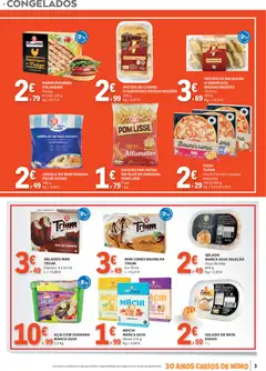 Pré-visualização E.Leclerc folheto Especial Marca Guia válido de 17.03.2026 | Página: 3 | Produtos: Doce de leite, Leite, Pizza, Nata