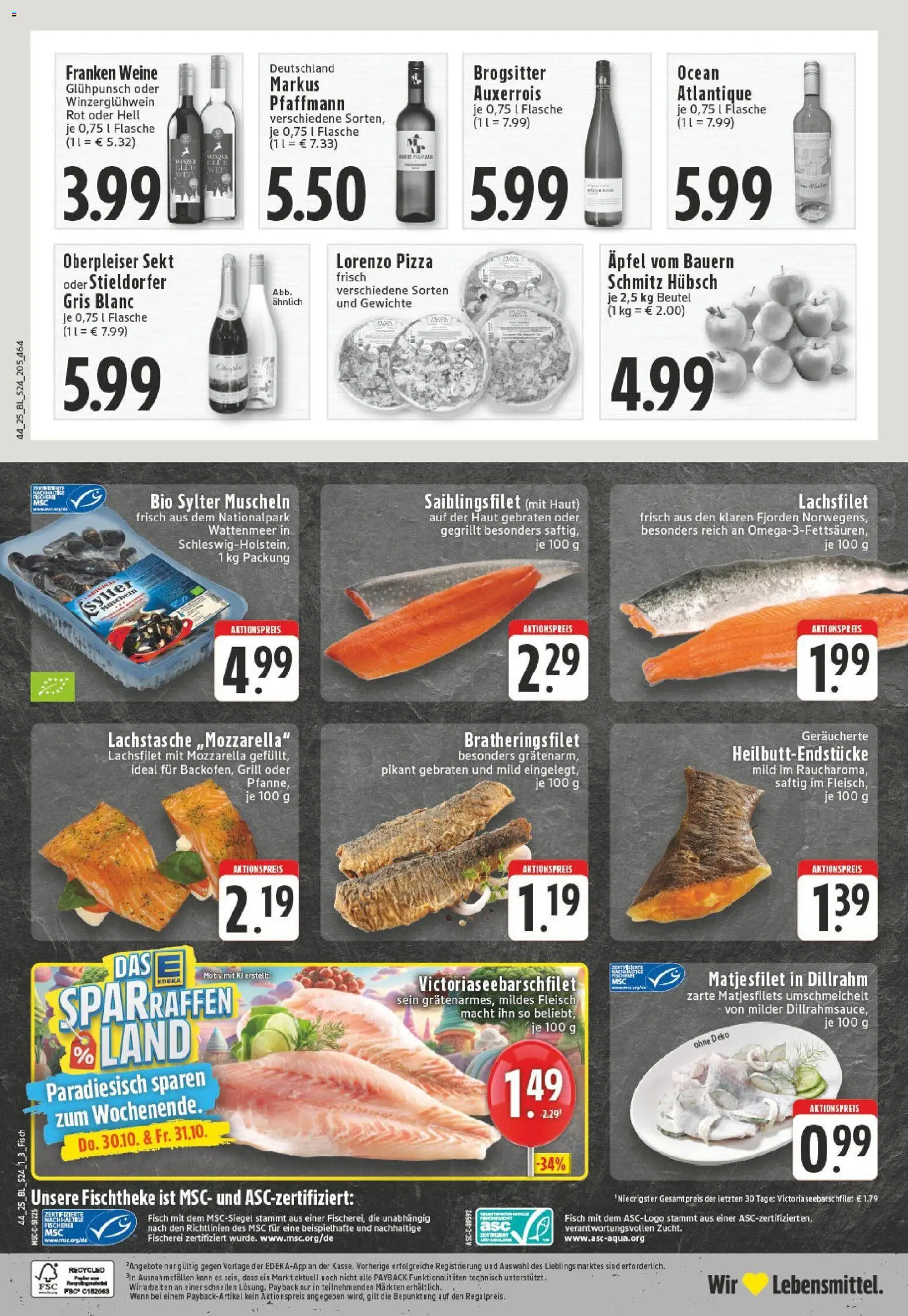 Edeka prospekt Königswinter-Stieldorf	 – gültig ab 26.10.2025 | Seite: 24 | Produkte: Grill, Äpfel, Pizza, Fleisch