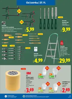 Lidl katalog akcije – veljaven od 27.11.2025 | Stran: 23 | Izdelki: Teza, Stopnice