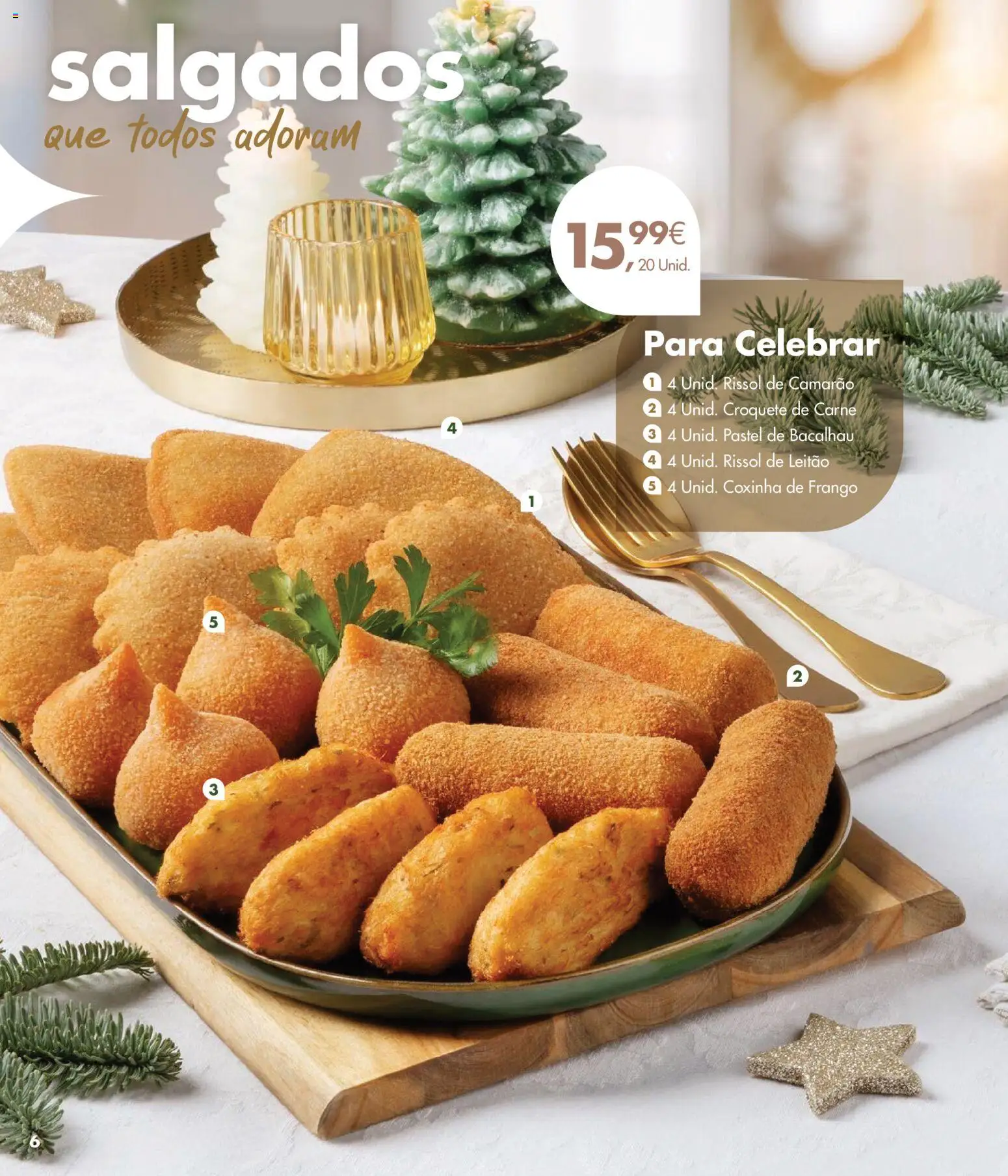 Pingo Doce Encomendas de Natal  │ válido de 19.11.2025 | Página: 6 | Produtos: Bacalhau, Frango, Camarão, Carne
