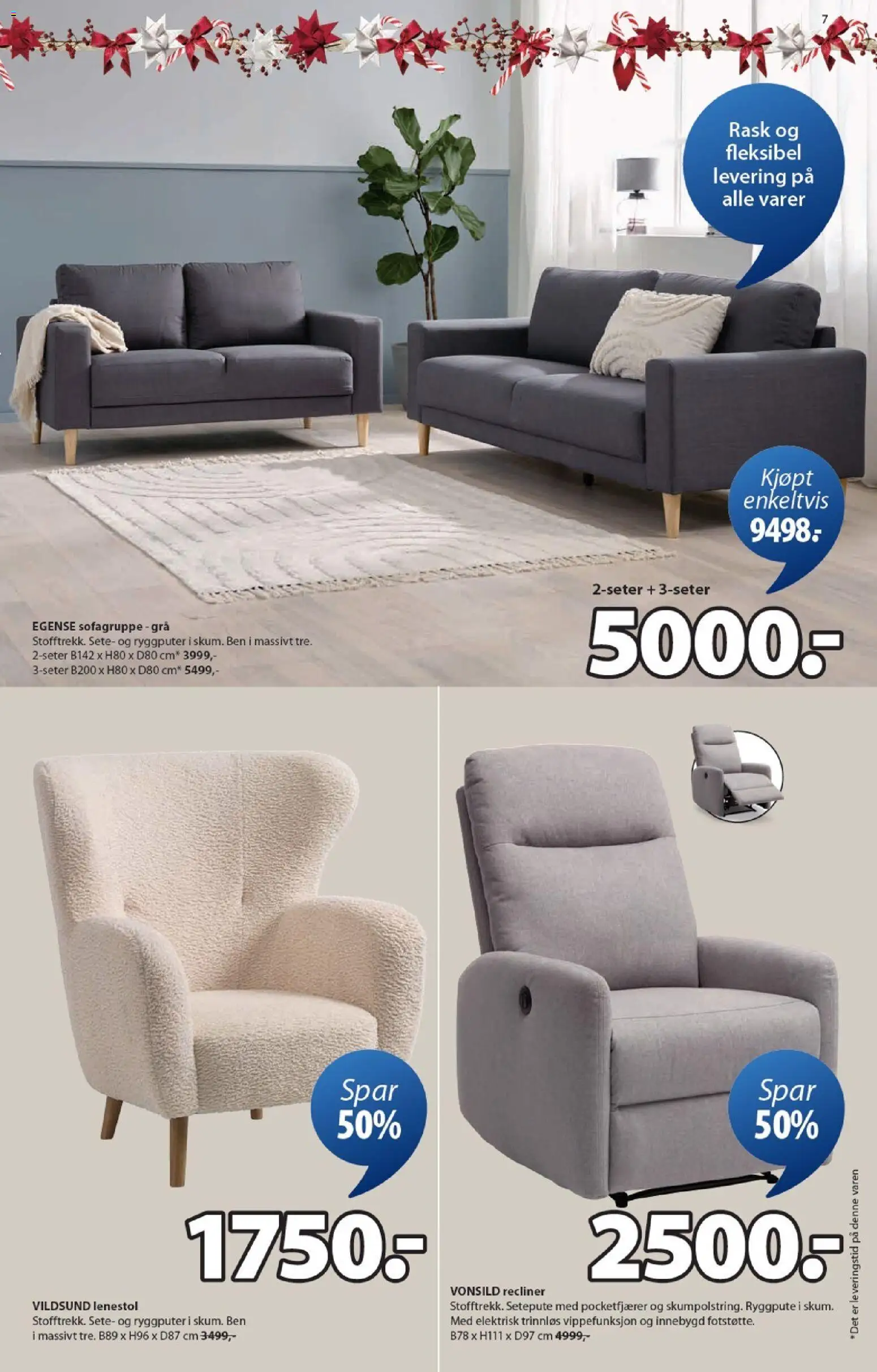 {H1} | Side: 7 | Produkter: Lenestol