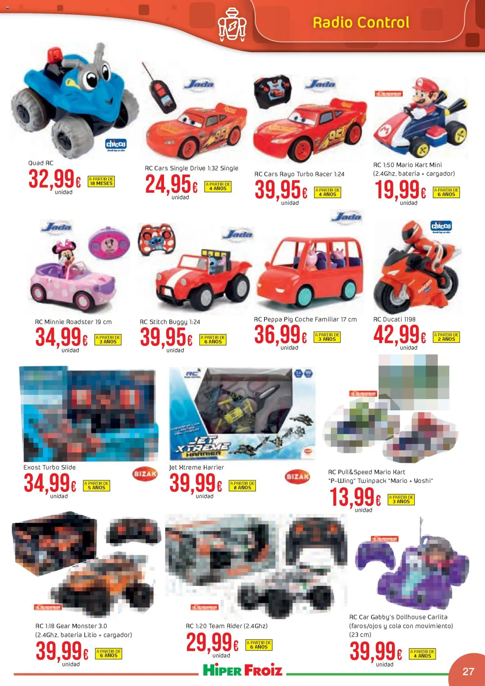 Froiz - Catálogo Juguetes │ válido desde el 21.11.2025 | Página: 27 | Productos: Radio, Batería
