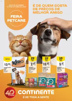 Pré-visualização Continente - Açores: Feira Pet Care válido de 23.09.2025