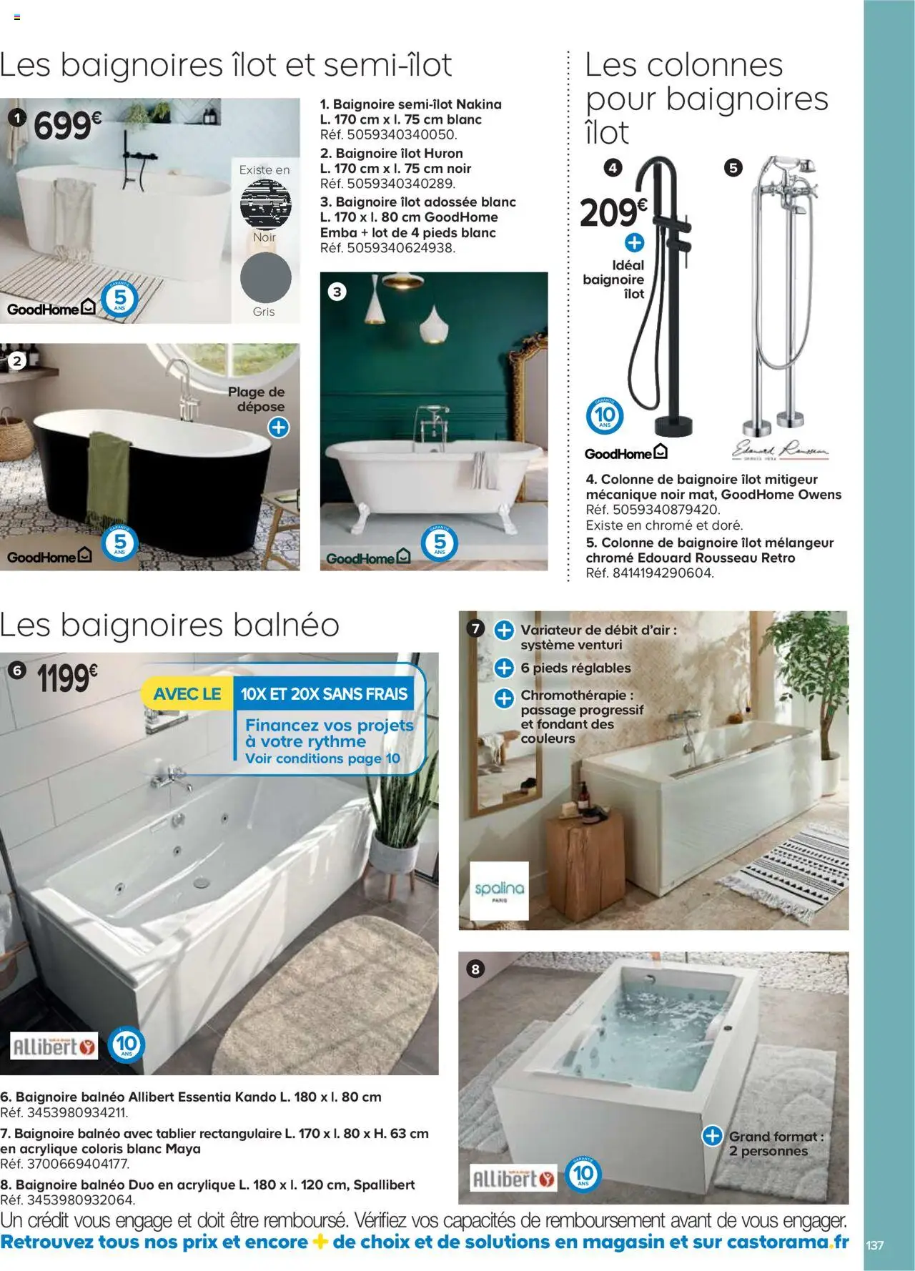  | Page: 137 | Produits: Tablier, Baignoire