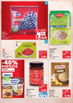 Dobra Zobena kaša jabuka & cim, Zobena kaša Oatmeal jabuka & cim - Pregled kataloga iz trgovine Kaufland, vrijedi od 14.01.2026 | Stranica: 7