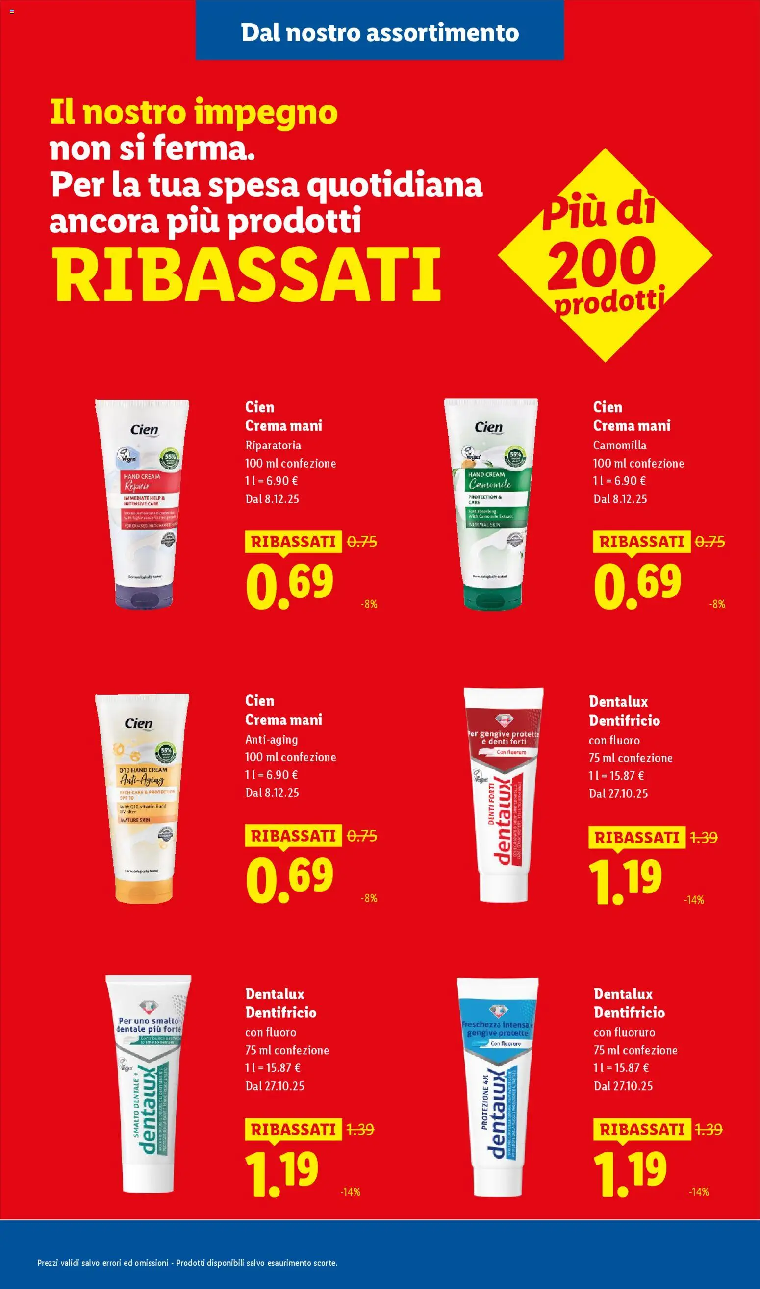 Volantino Lidl del 08.01.2026 | Pagina: 35 | Prodotti: Crema, Dentifricio