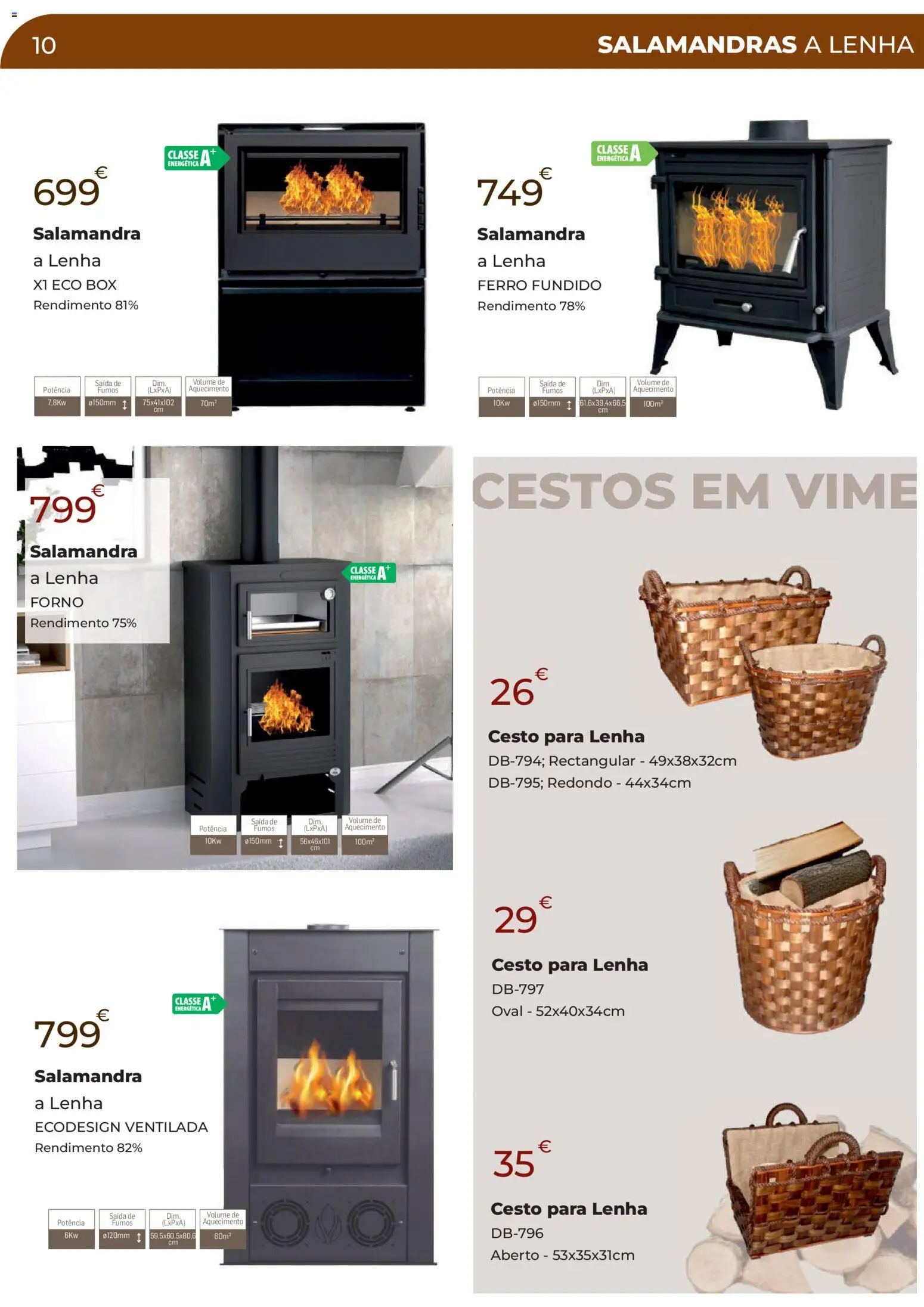 E.Leclerc Especial Aquecimento Lordelo │ válido de 20.10.2025 | Página: 10 | Produtos: Forno, Ferro