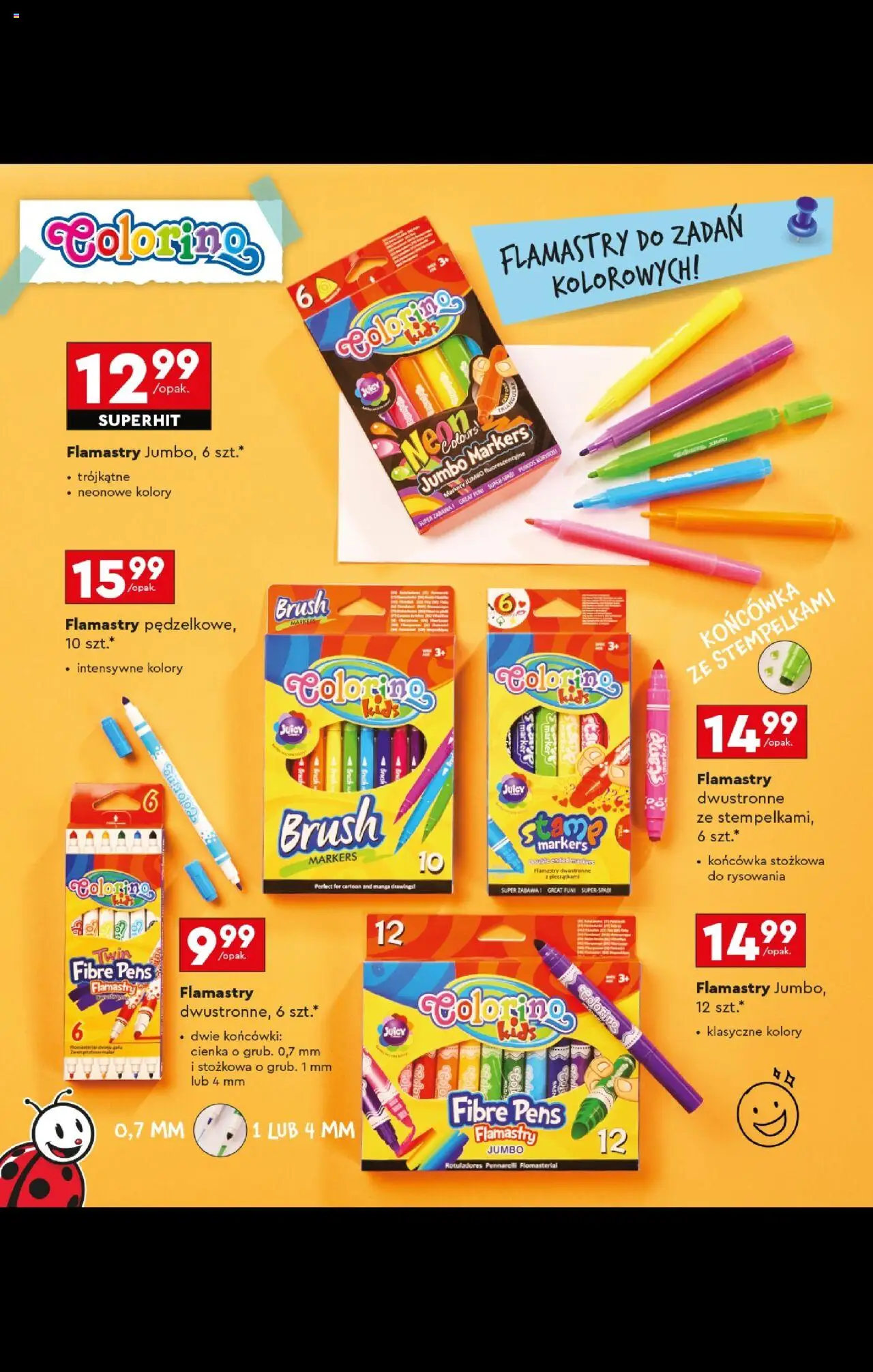 Biedronka - Szkoła od 28.07.2025 | Strona: 64 | Produkty: Jagody, Maliny, Temperówka, Sól