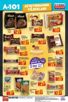 09.04.2026 tarihinden itibaren geçerli olan A101 kataloğu önizlemesi