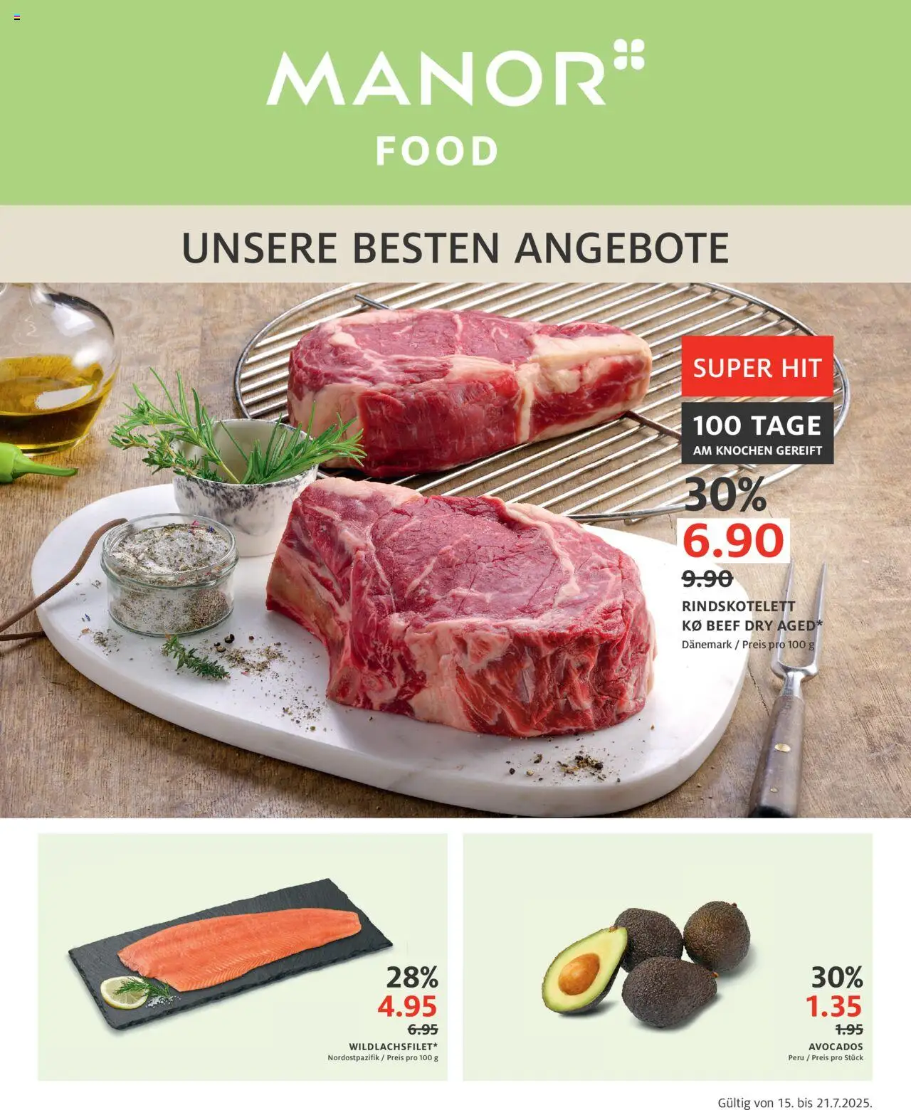 Manor Aktionen ab 15.07.2025 | Seite: 1