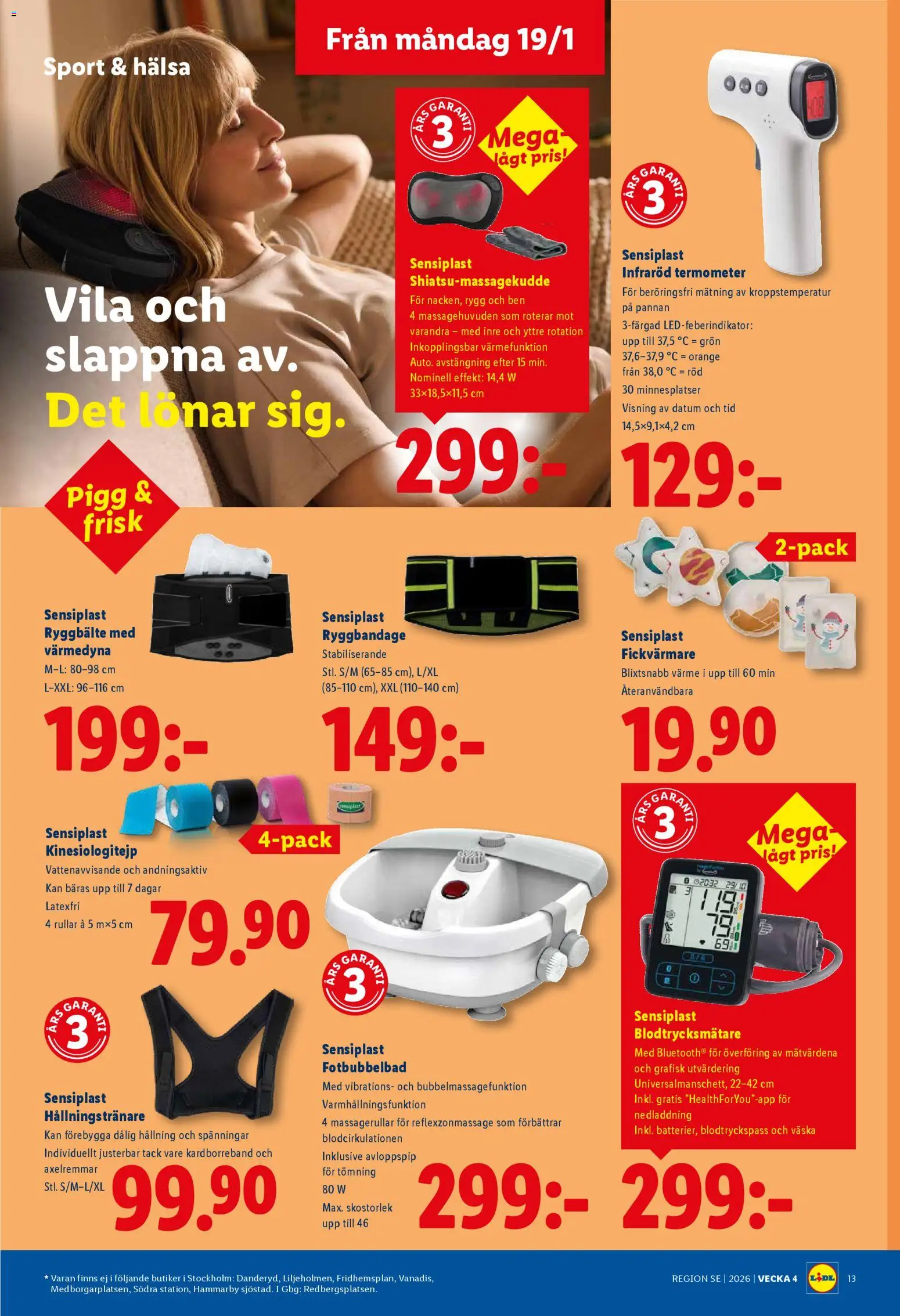 Lidl reklamblad aktuell från 19.01.2026 | Sida: 15 | Produkter: Termometer, Väska