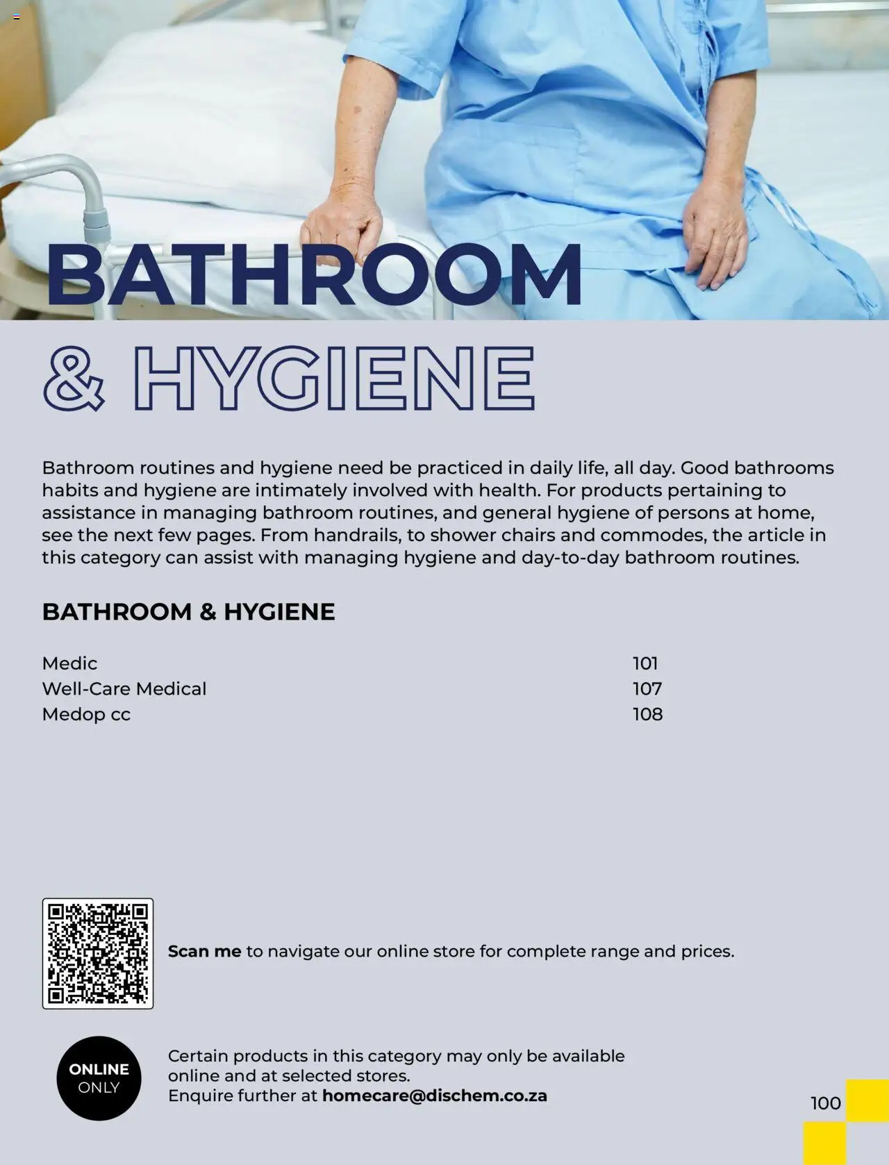 New Dis-Chem catalogue – valid from 01.01.2025 | Page: 103 | Products: Shower