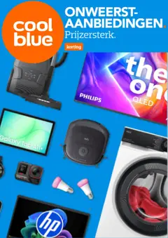 Coolblue folder / publicité - Voorbeeld van een folder van Coolblue, geldig van 04.03.2026