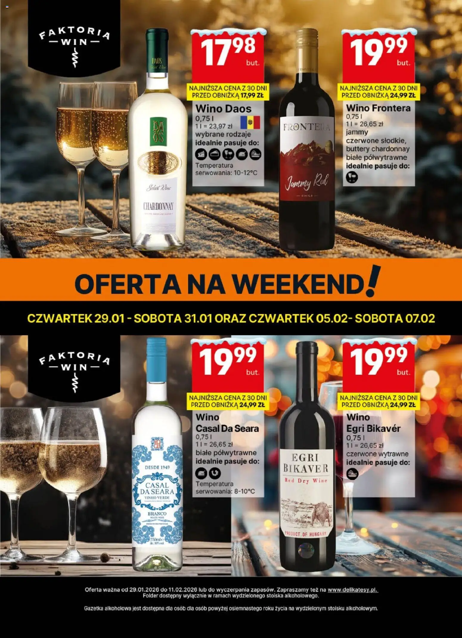 Delikatesy Centrum Gazetka - DeliBarek od 29.01.2026 | Strona: 2 | Produkty: Chardonnay, Wino