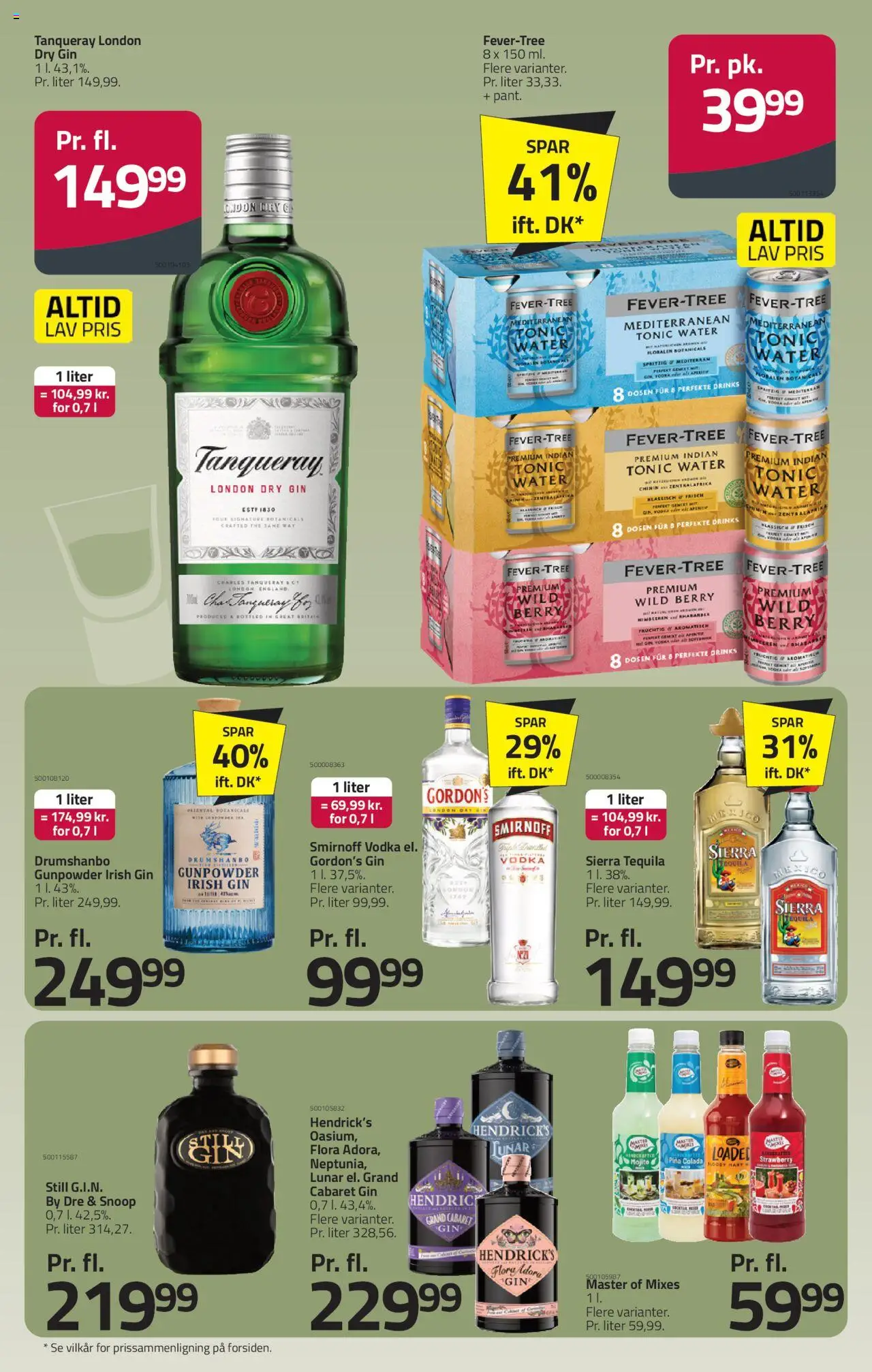 Fleggaard tilbudsavis – gyldig fra 24.09.2025 | Side: 18 | Produkter: Nuggets de frango, Gin, Vodka