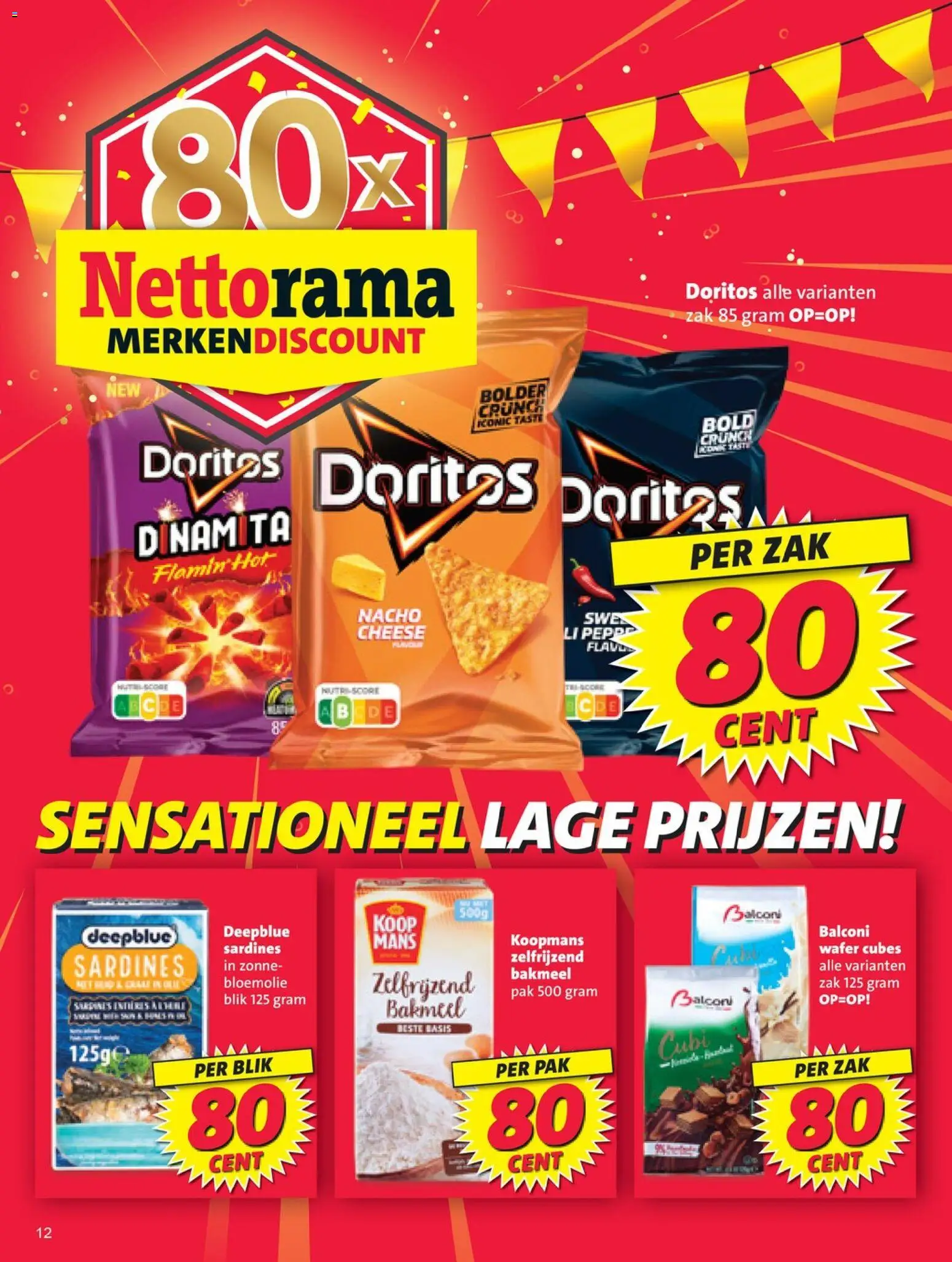 {H1} | Pagina: 12 | Producten: Zak, Doritos