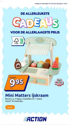 Action - Action Presents week 42 - Voorbeeld van een folder van Action, geldig van 15.10.2025