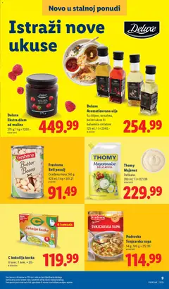 Deluxe Aromatizovano ulje, Sa čilijem, tartufima, belim lukom ili balsamico sirćetom 125 ml - pregled Lidl kataloga - važi od 02.02.2026 | Strana: 9