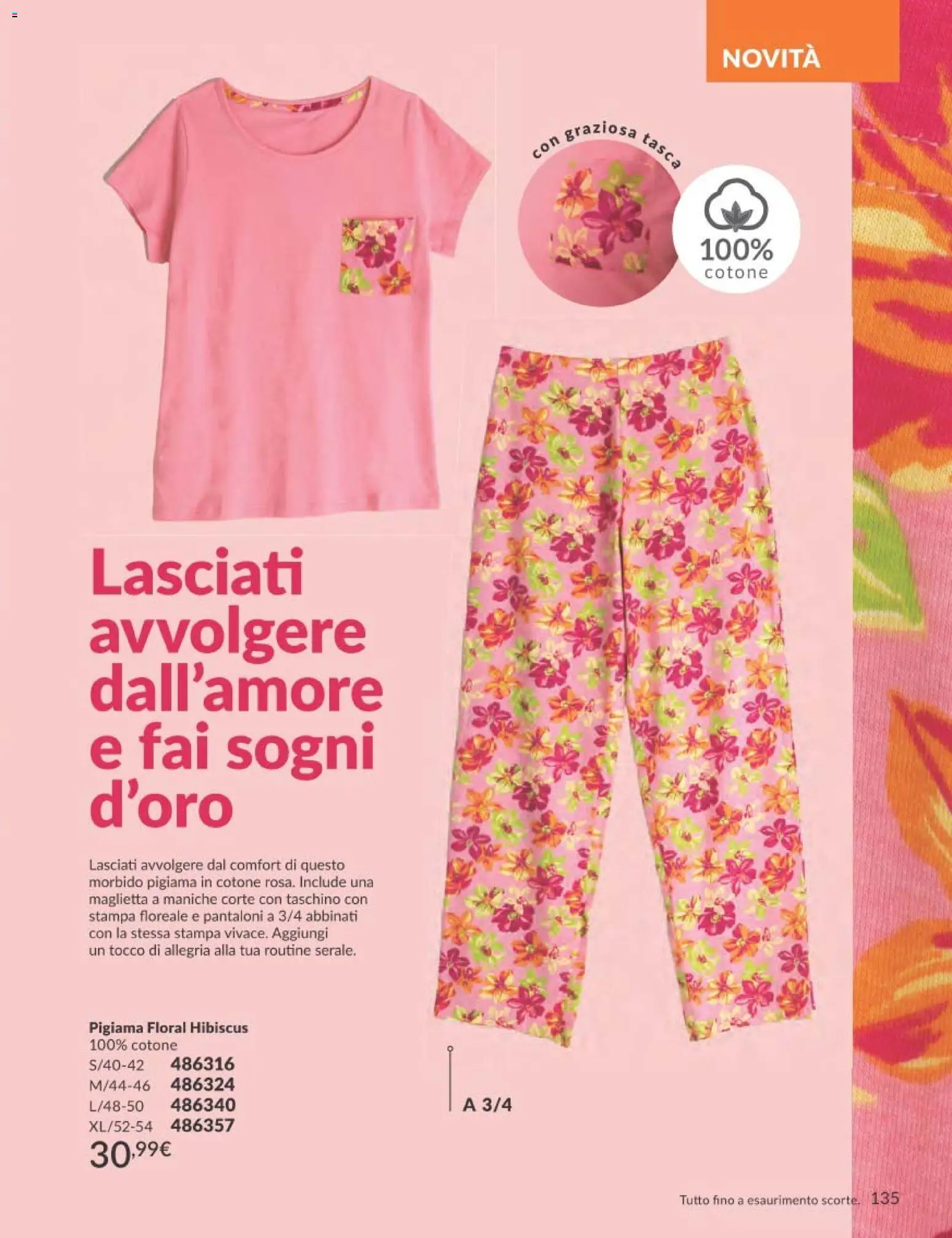 Volantino Avon del 01.02.2026 | Pagina: 135 | Prodotti: Pantaloni, Pigiama, Maglietta, Stampa